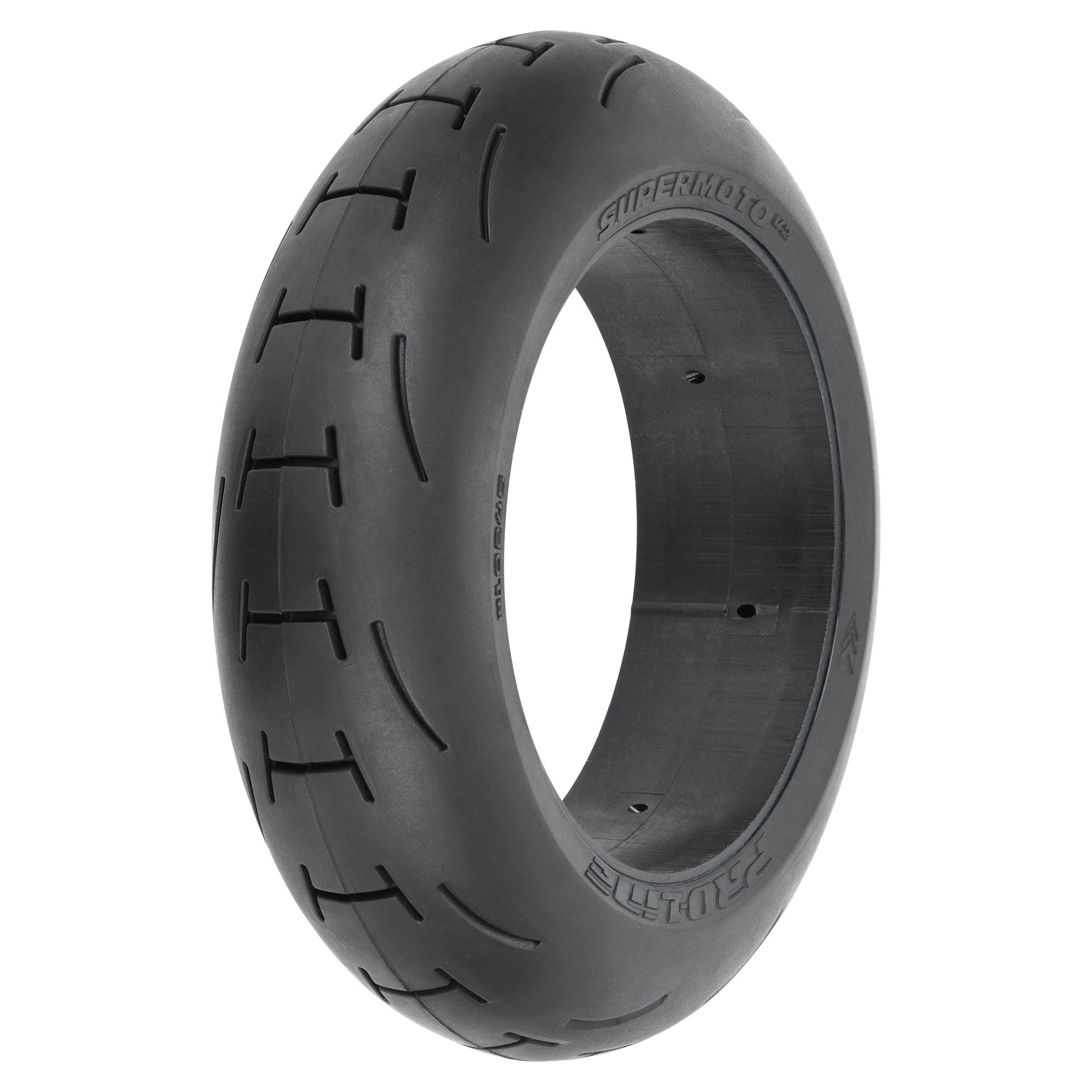 Pro-Line Racing 1/4 Supermoto 2.0 S3 Rear Tire MTD Sleeve: Pro-Spec SM Rear Wheel