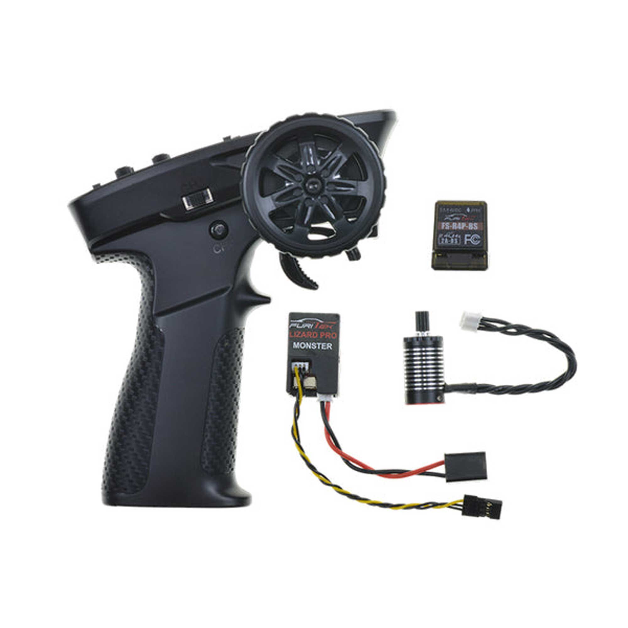 Furitek Monster Brushless Motor & ESC Combo with Transmitter & Receiver: TRX-4MT