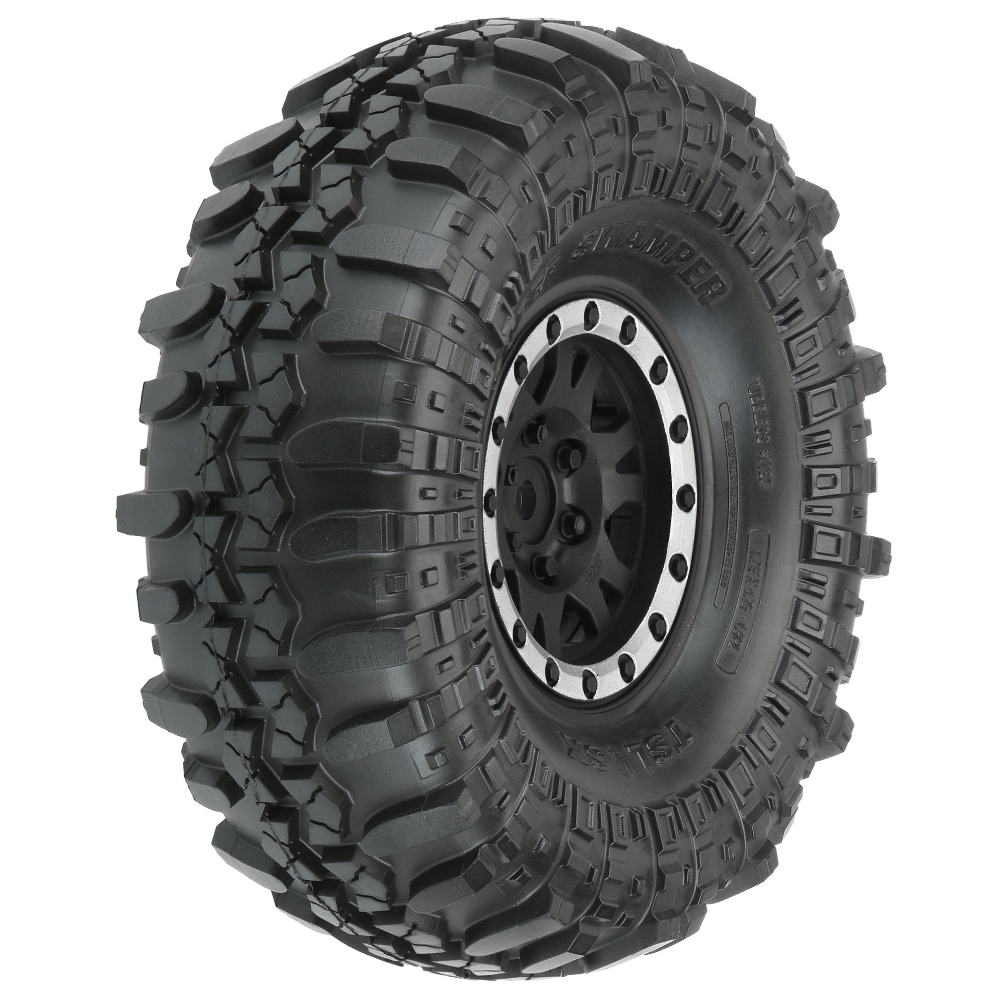 Pro-Line Racing 1/10 Interco Spr Swmpr XL G8 F/R 1.9" MTD 12mm Blk/Slvr Impulse (2)