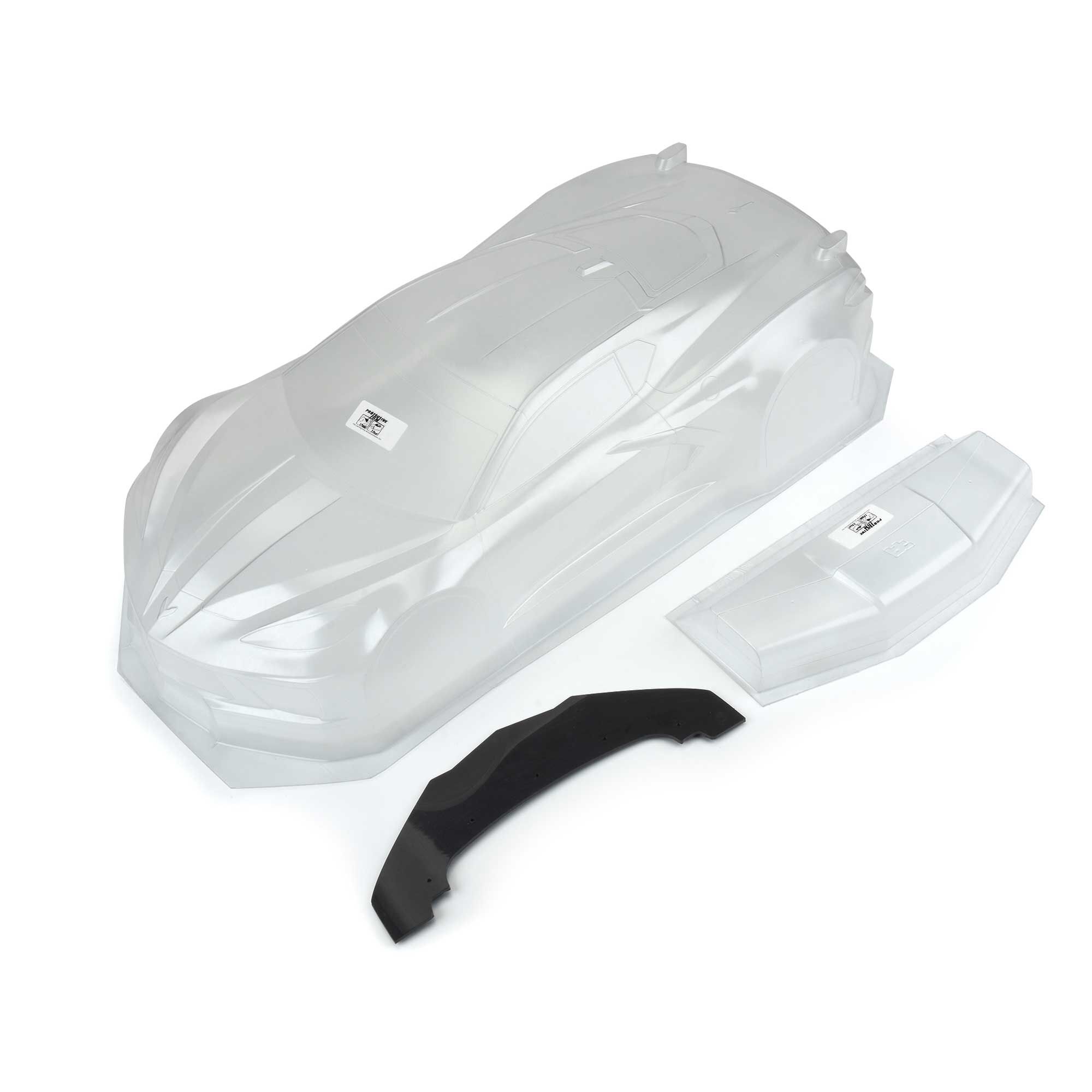 PROTOform 1/7 Chevrolet Corvette C8 Clear Body: ARRMA Felony & Infraction