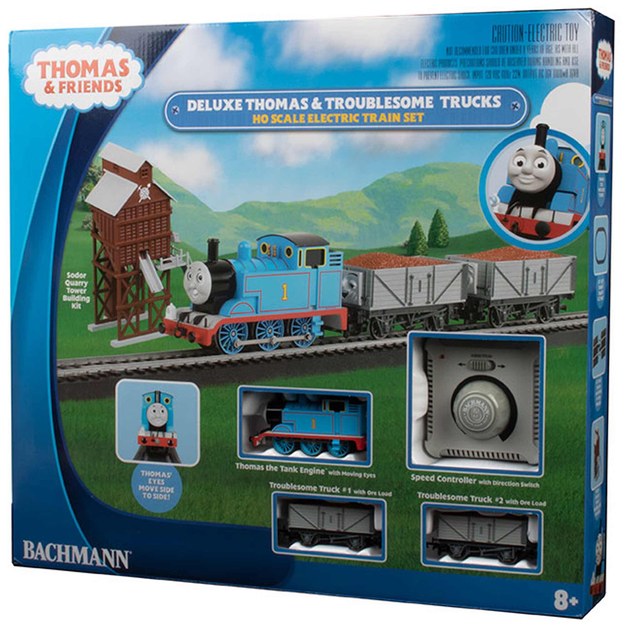 Bachmann Industries HO Deluxe Thomas & the Troublesome Trucks Freight Set