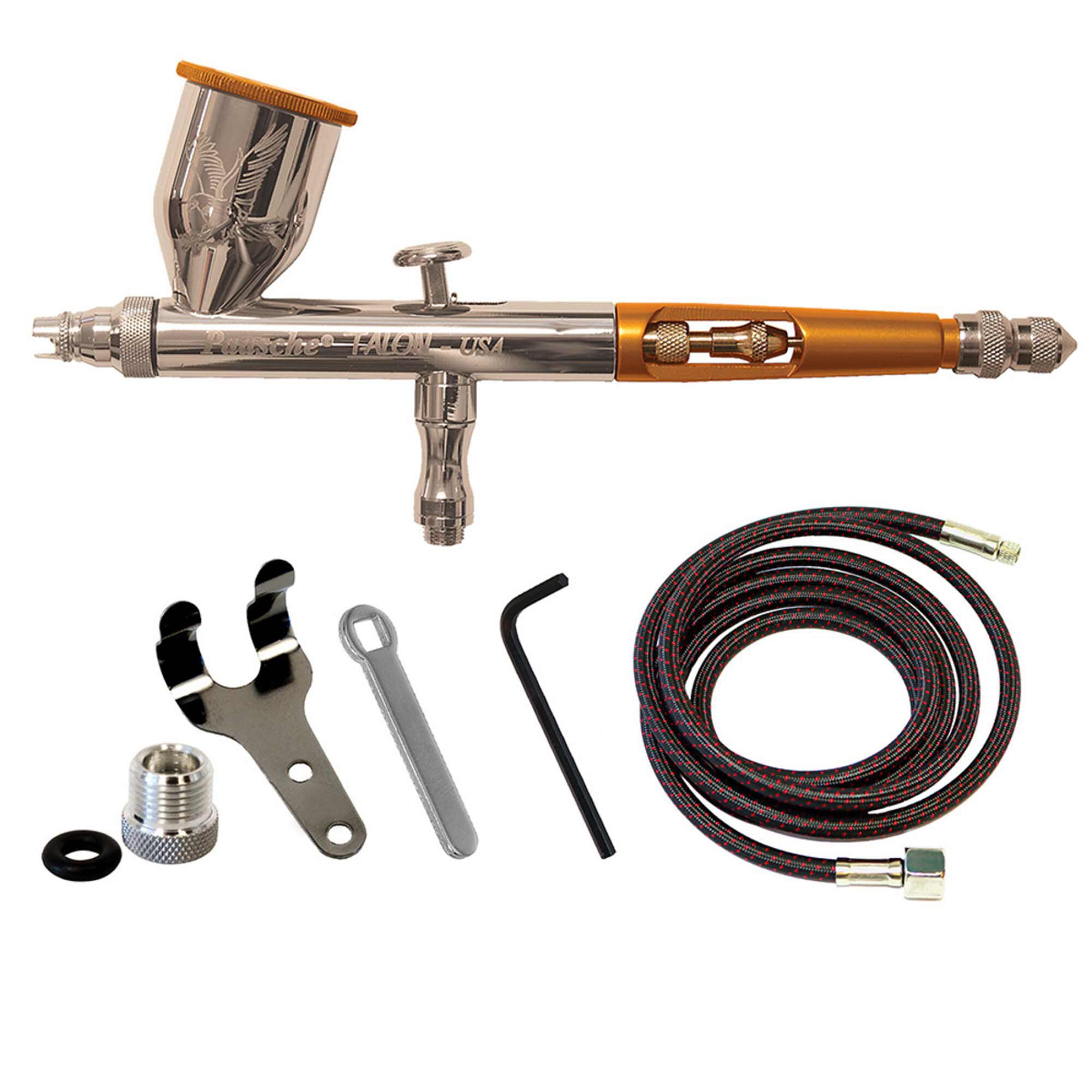 Paasche Airbrush Company Talon Gravity Feed Airbrush Set (.38mm) & Adapter