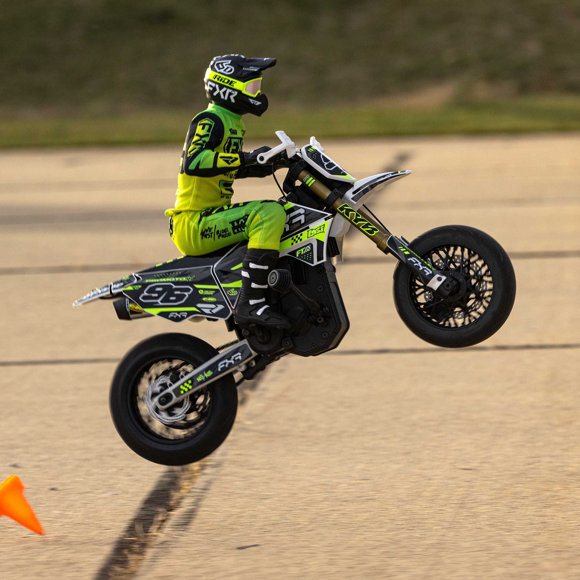 Losi 1/4 Promoto-SM FXR Supermoto Motorcycle RTR (Battery and Charger Included)