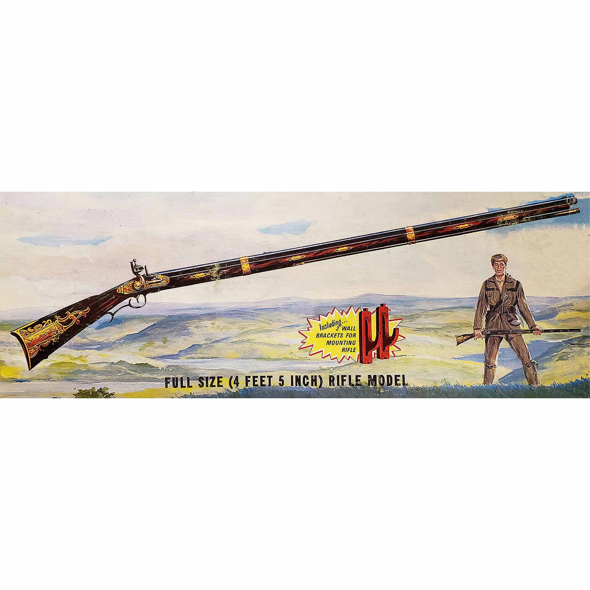 ATLANTIS TOY & HOBBY INC. Full Size Historic Firearms Frontiersman Kentucky Long Rifle Model Kit