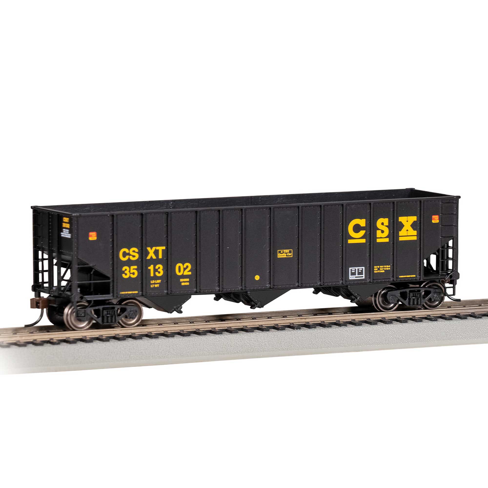 Bachmann Industries Bethlehem Steel 100-Ton Three Bay Hopper - CSX® #351302 (Ease Up) - HO Scale