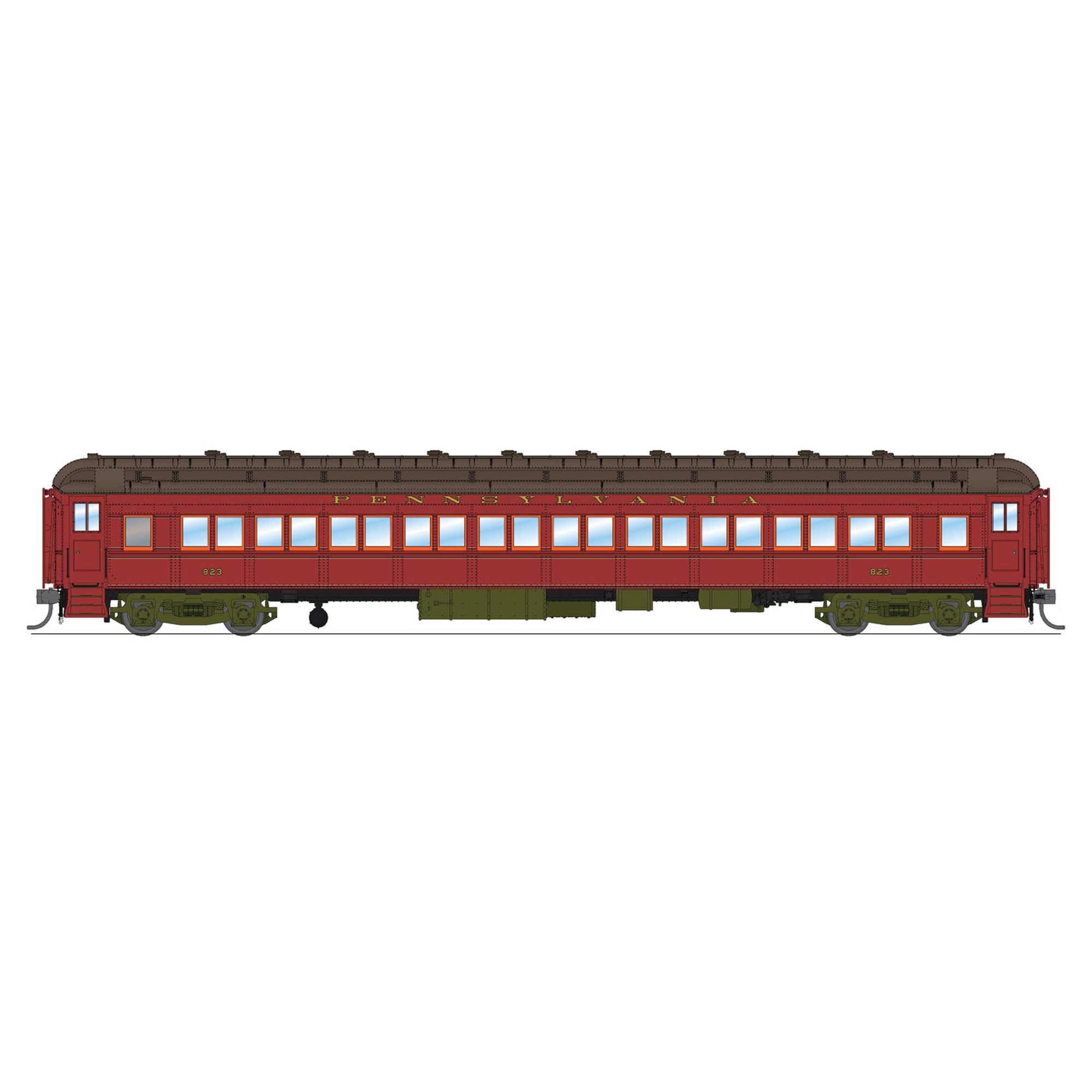 Broadway Limited Imports HO PRR Heavyweight 5-Car Passenger Set 1950's Era