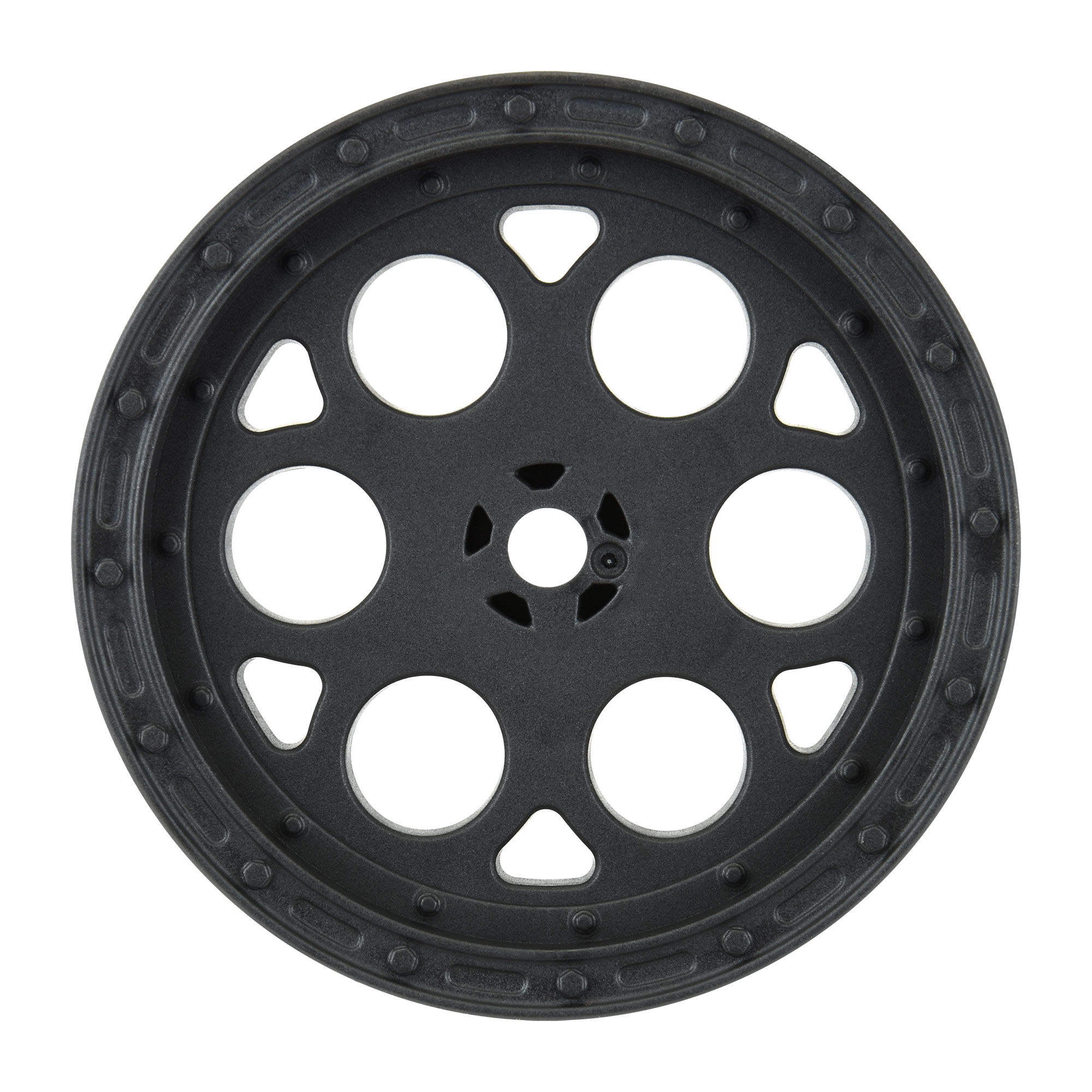 Pro-Line Racing 1/10 Showtime Rear 2.2" 12mm Sprint Car Wheels (2) Black