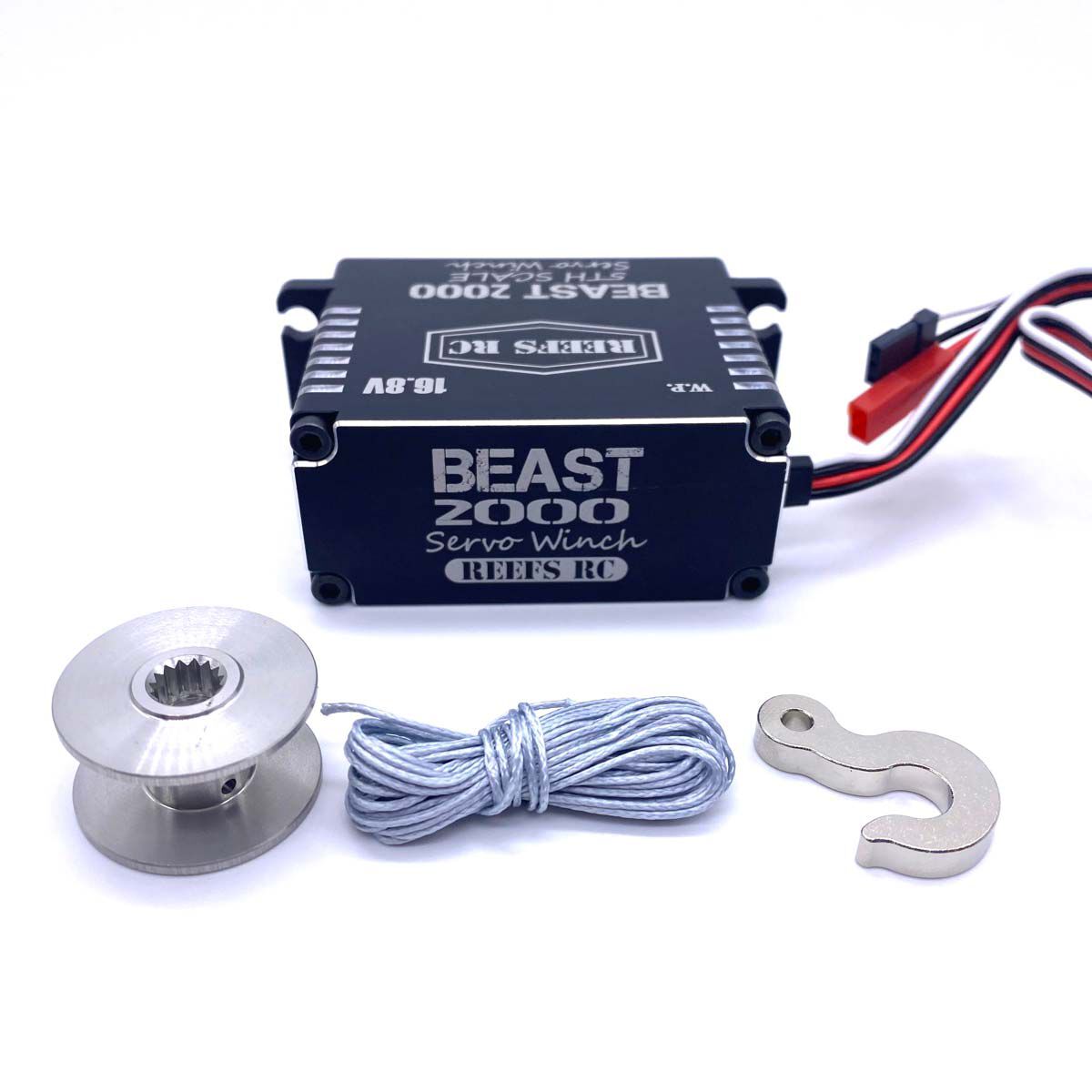 REEFS RC Beast 2000 1/5 Scale Digital Metal Gear Waterproof Winch Servo