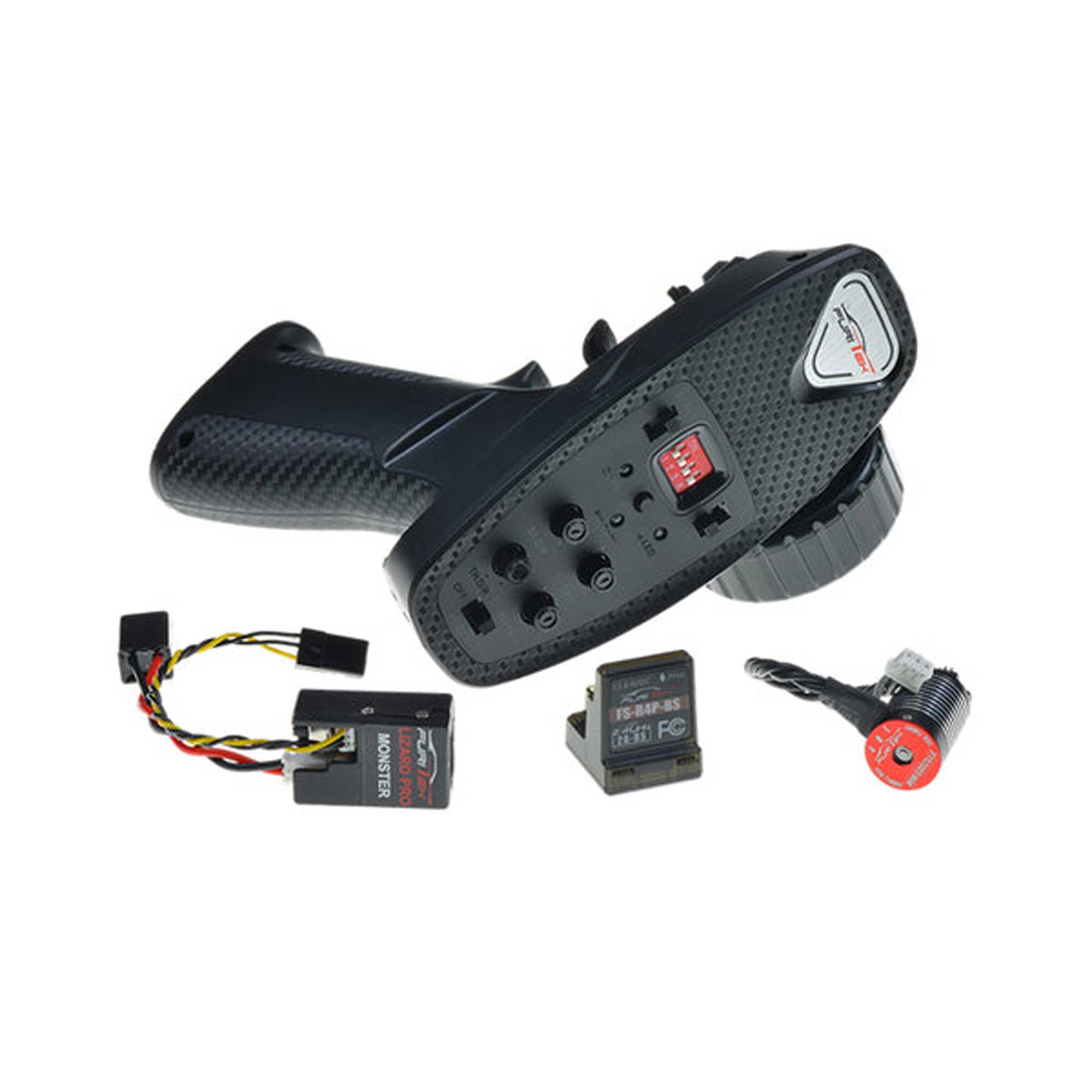 Furitek Monster Brushless Motor & ESC Combo with Transmitter & Receiver: TRX-4MT
