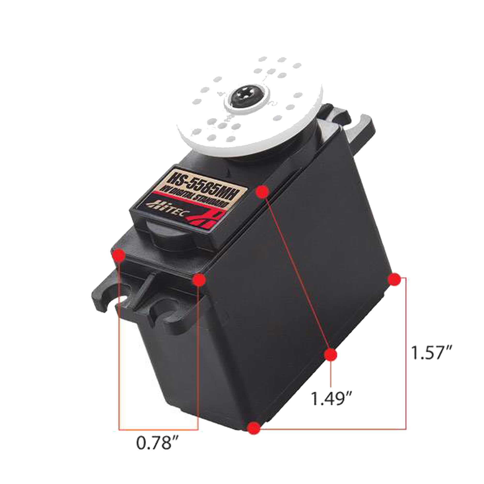Hitec RCD Inc. HS-5585MH Standard Digital HV High Torque Metal Gear Servo