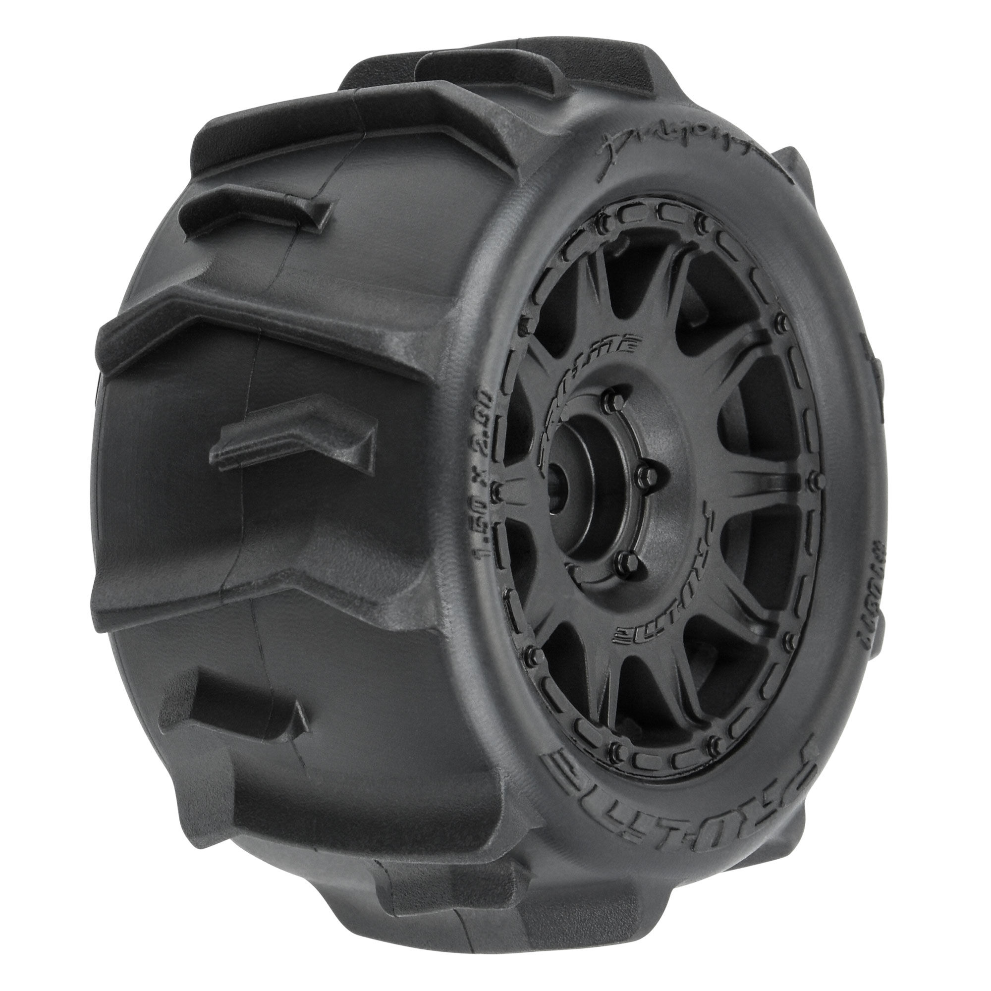 Pro-Line Racing 1/18 Dumont F/R Tires MTD 12mm Black Raid (4): Granite GROM
