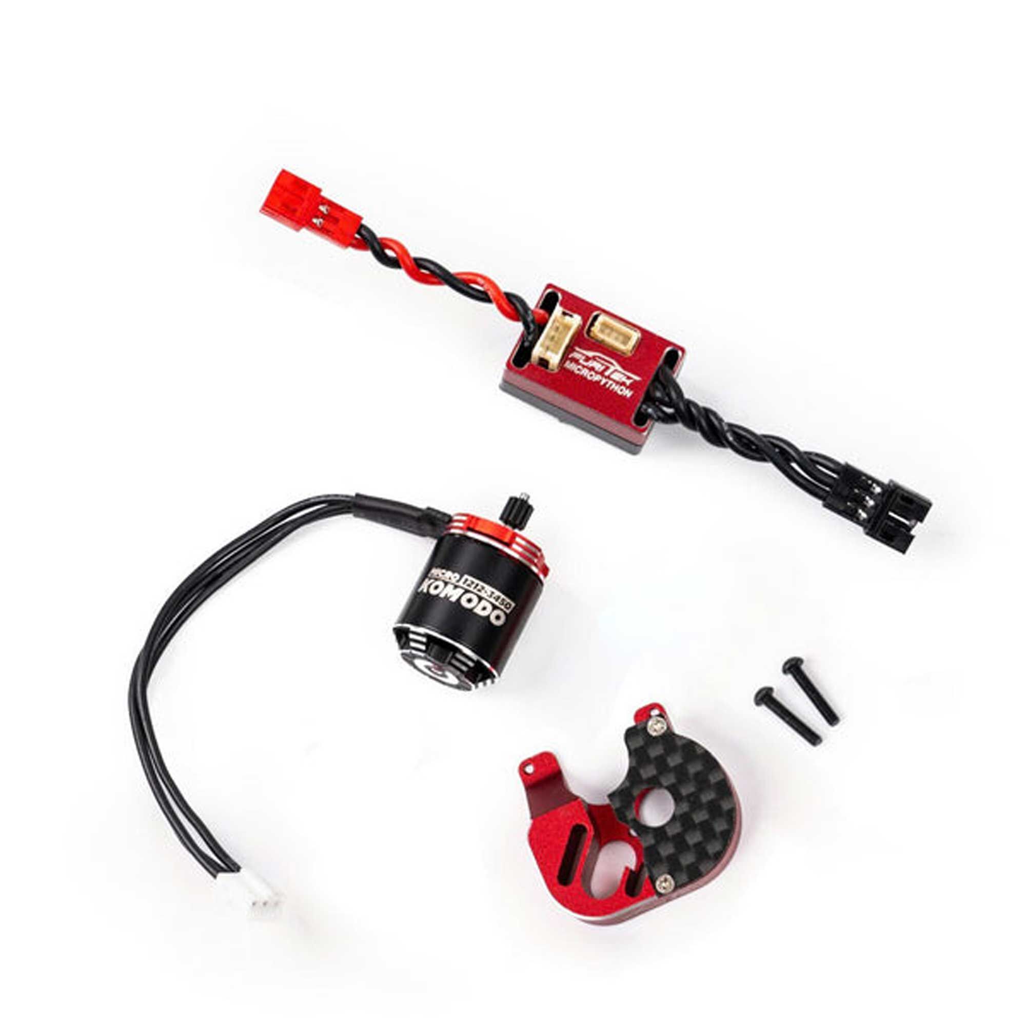Furitek MicroModo Power Combo: Micro Python Brushless ESC & Mini Komodo V2 3450KV Motor