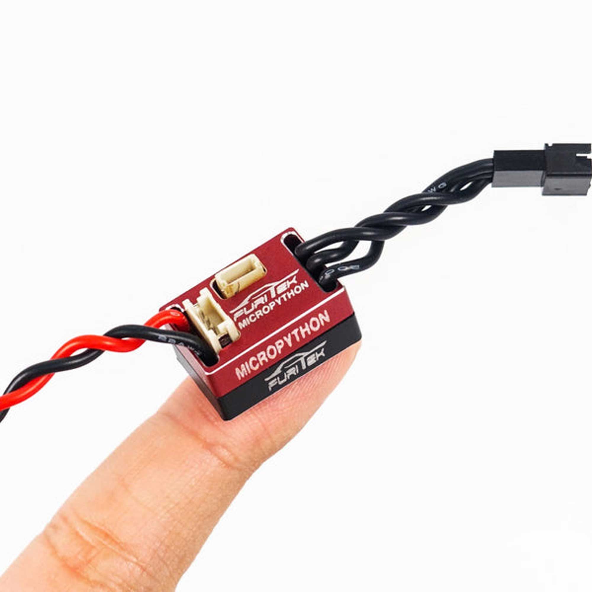 Furitek MicroModo Power Combo: Micro Python Brushless ESC & Mini Komodo V2 3450KV Motor