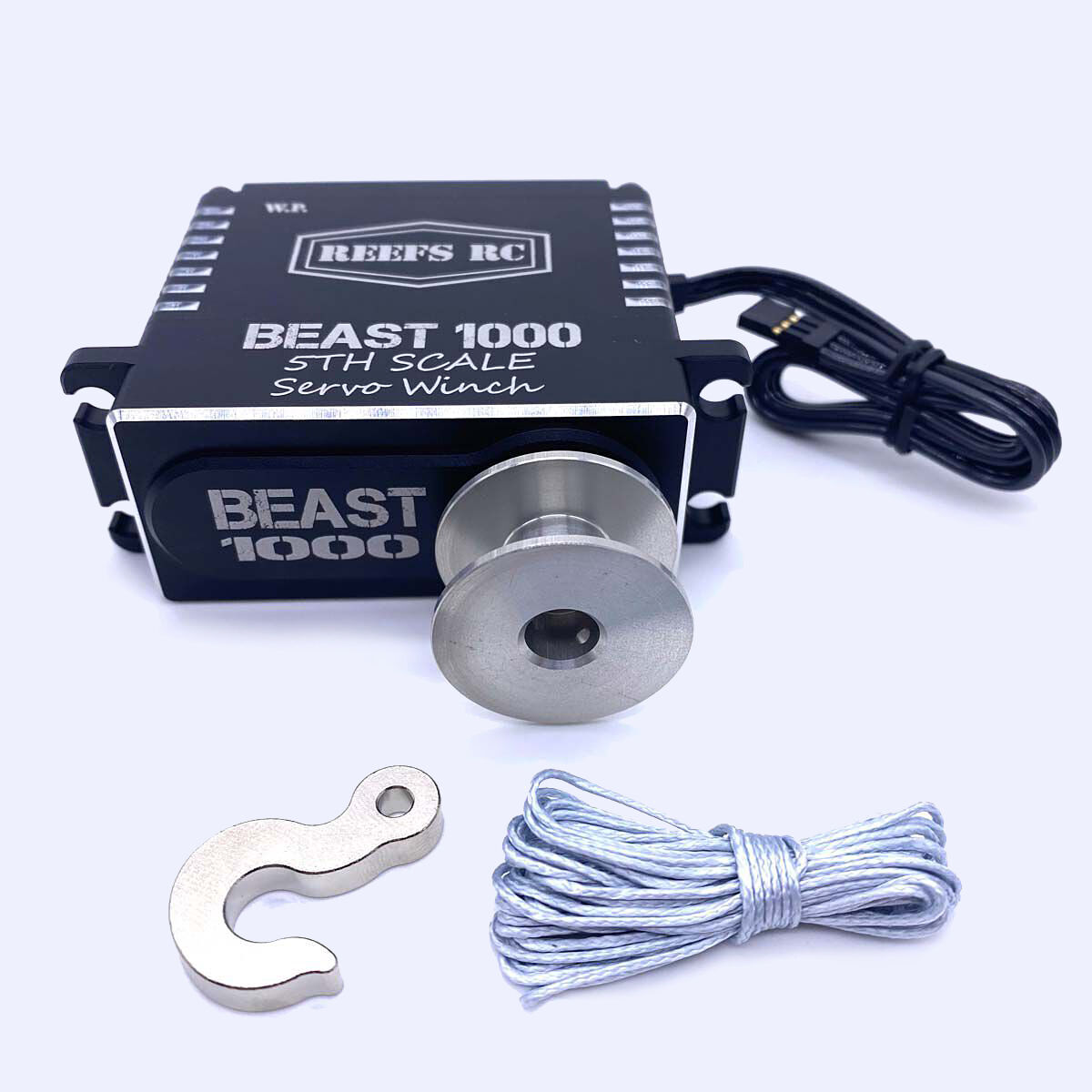 REEFS RC Beast 1000 1/5 Scale Digital Metal Gear Waterproof Winch Servo