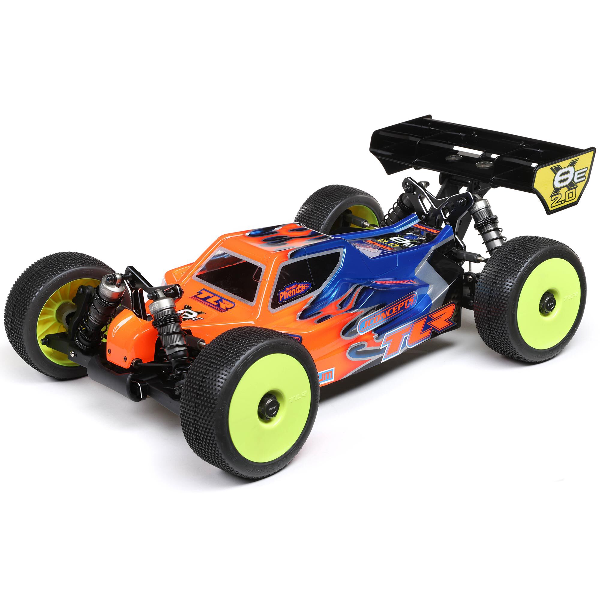 Team Losi Racing 1/8 8IGHT-X/E 2.0 Combo 4X4 Nitro/Electric Race Buggy Kit
