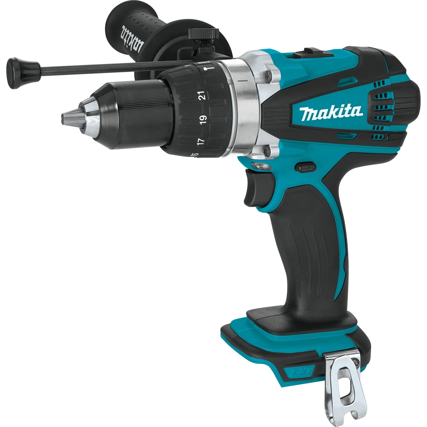 Makita 18 Volt LXT Lithium Ion Cordless 1/2 Inch Hammer Driver Drill Factory Serviced (Tool Only)