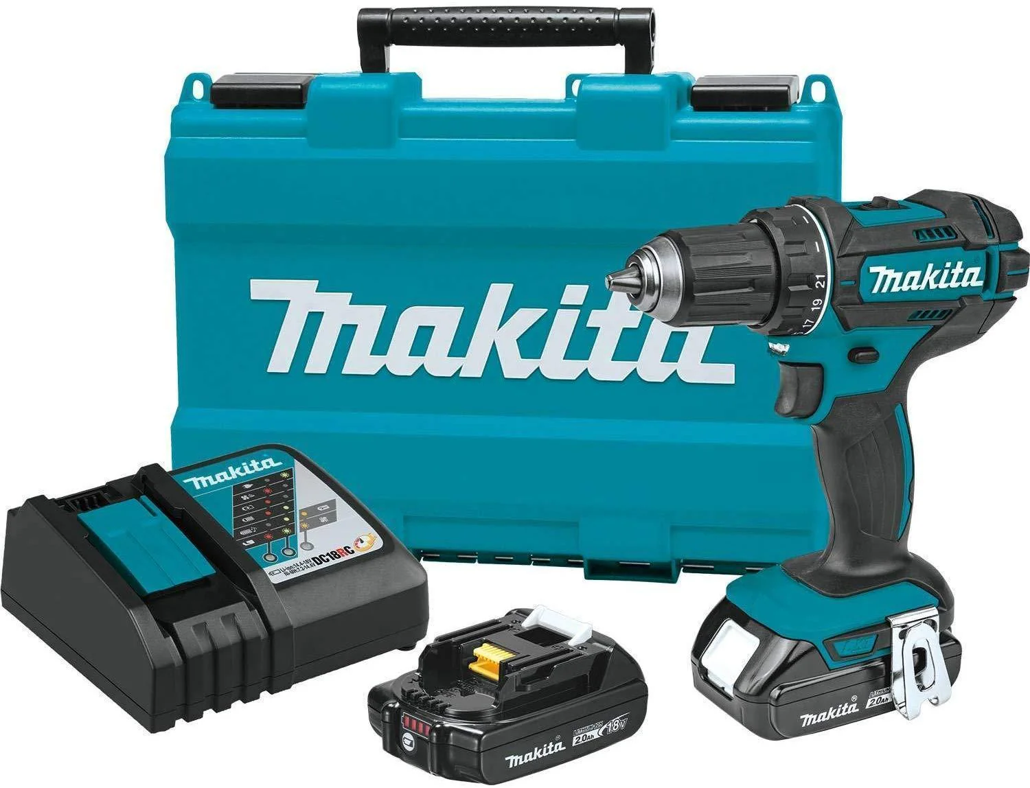 Makita 18V Compact Lithium-Ion Cordless 1/2