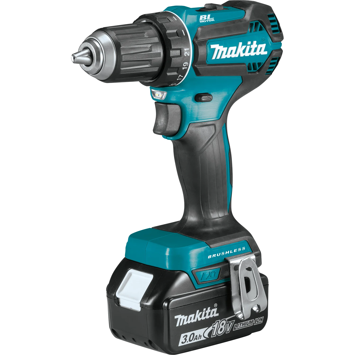 Makita 18 Volt LXT Lithium Ion Brushless Cordless 2 PC Combo Kit Factory Serviced