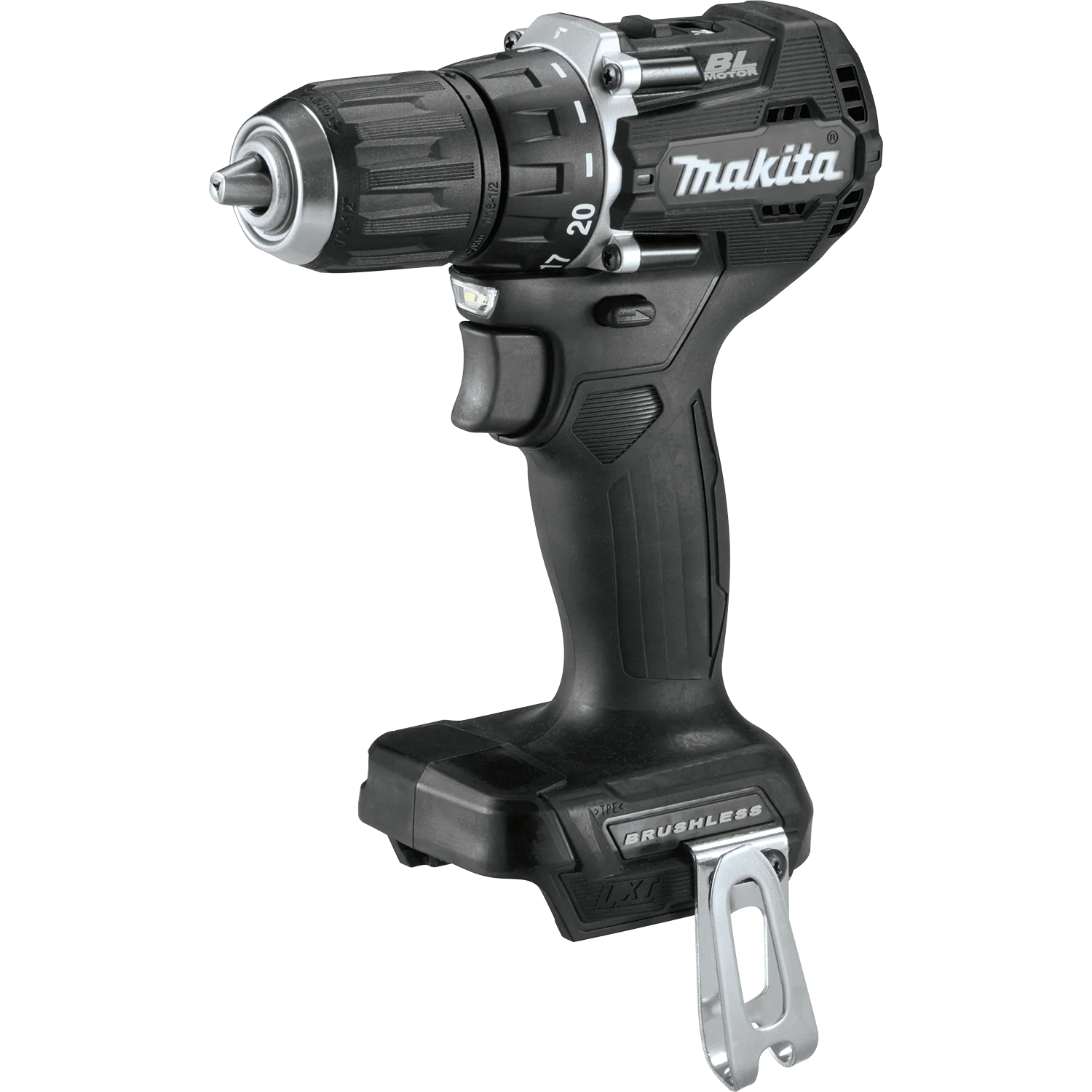 Makita 18 Volt LXT Lithium Ion Sub Compact Brushless Cordless 1/2 Inch Driver Drill Factory Serviced (Tool Only)