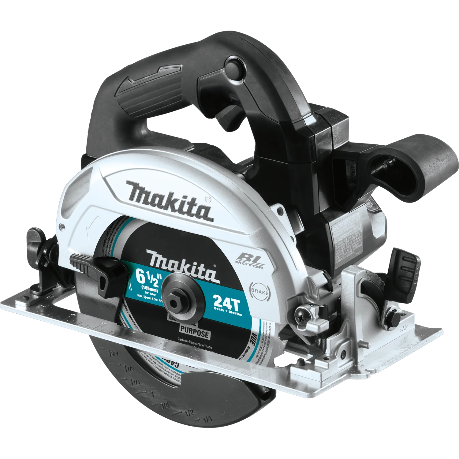 Makita Circular Saw 6 1/2 Inch 18 Volt Tool Only Factory Serviced