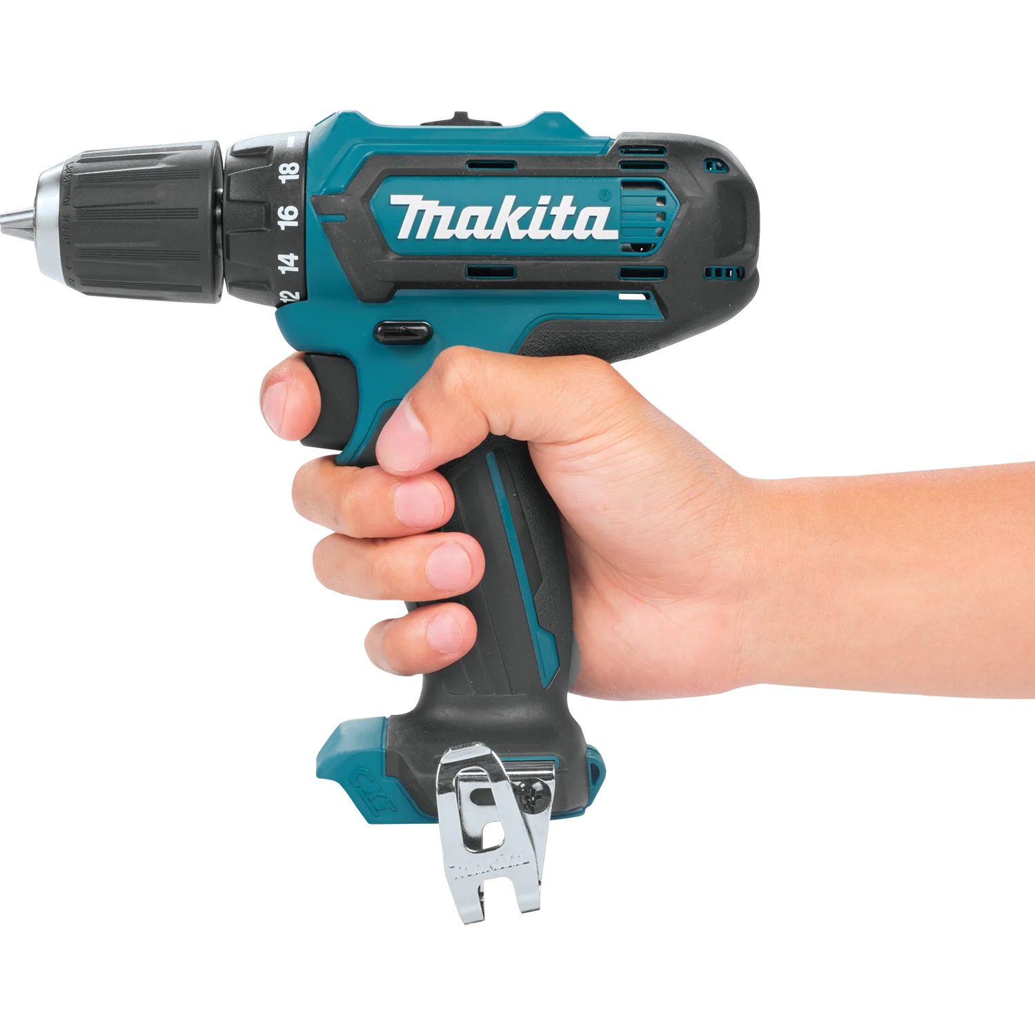 Makita 12 Volt max CXT Lithium-Ion Cordless 3/8 inch Driver Drill Tool Only FACTORY SERVICED