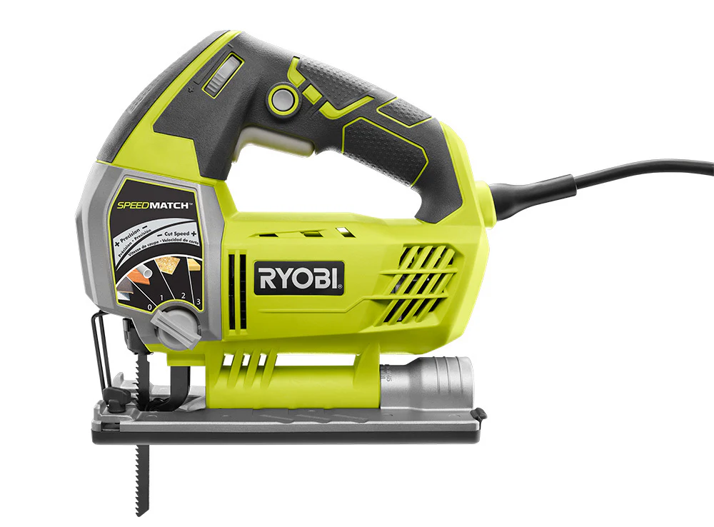 Ryobi 6.1 Amp Corded Variable Speed Orbital Jig Saw With Speedmatch Technology Damaged Box