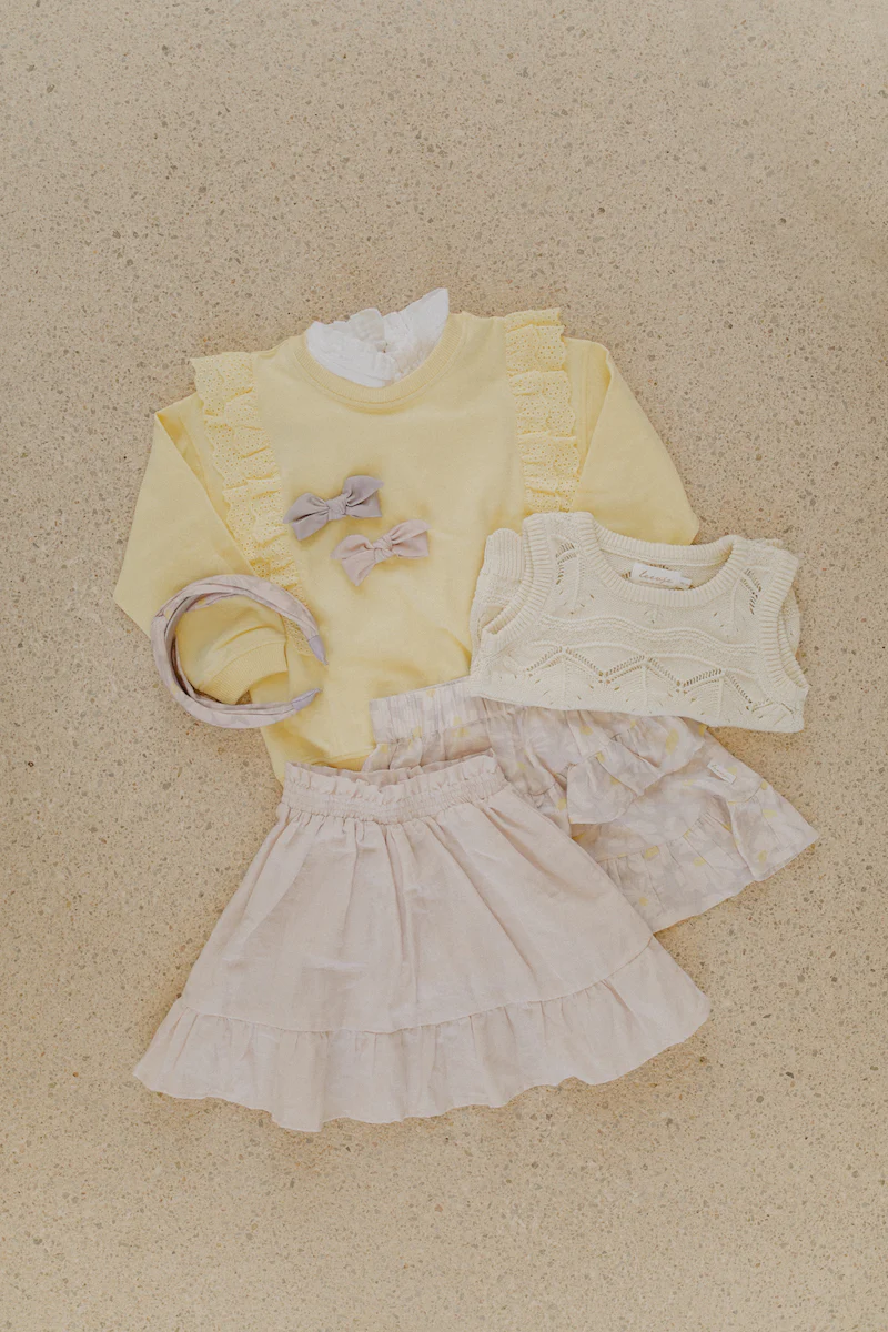 Haarspangen 'muslin summer bows'