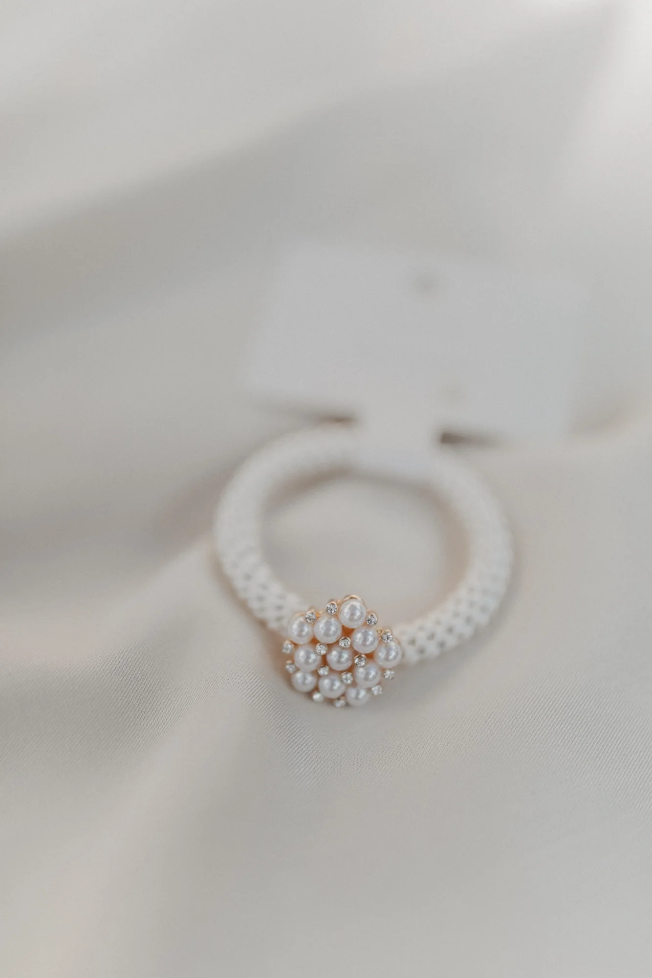 leevje by AM Haarband 'Adeline' Off-White