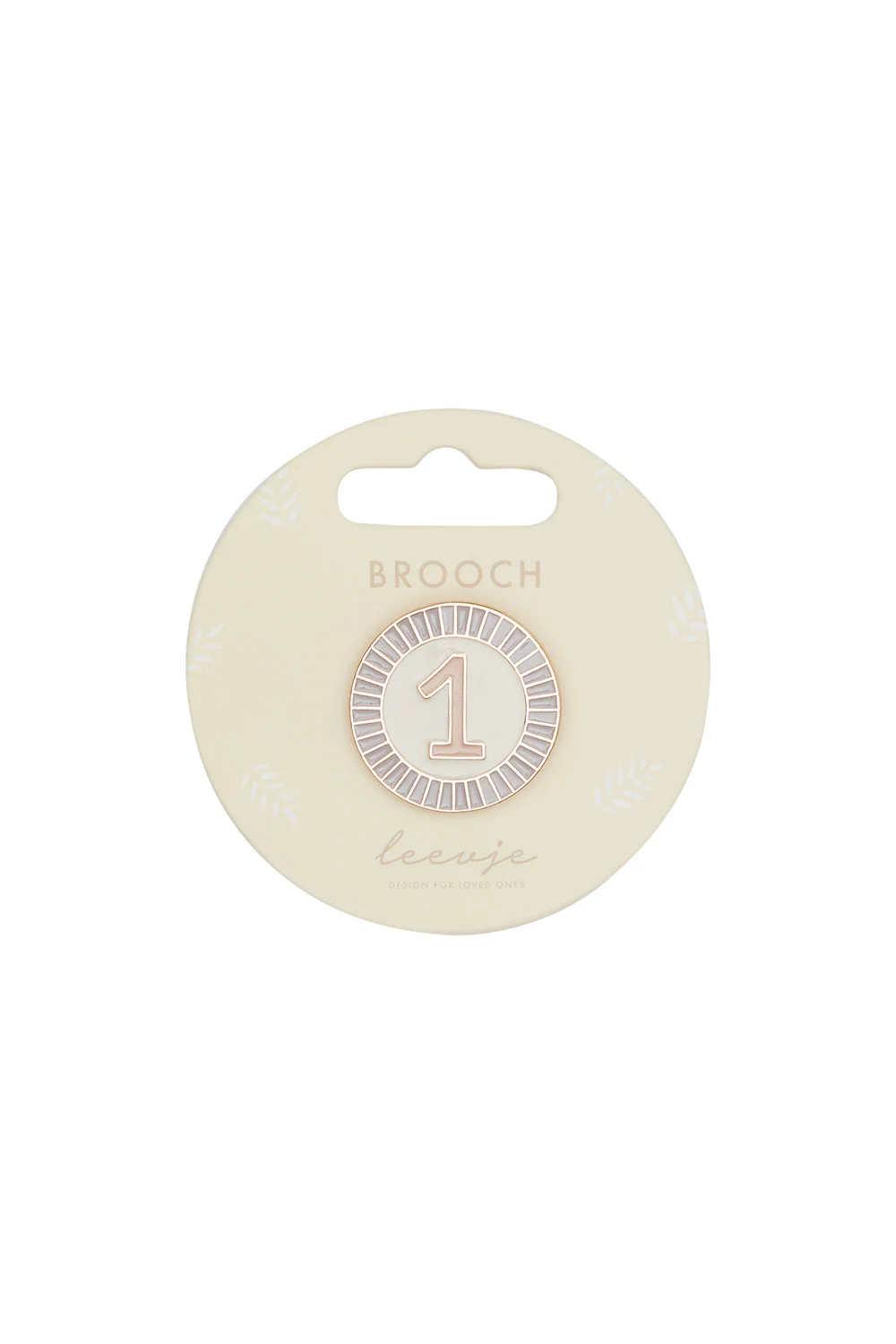 Brosche '1 lavender'