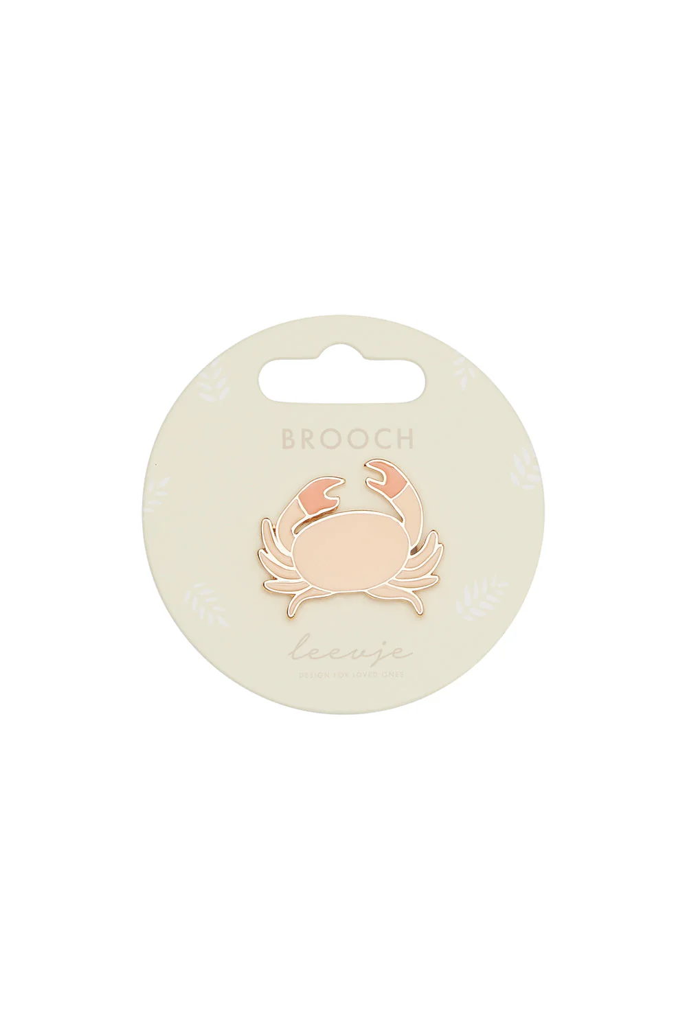 Brosche 'crab'
