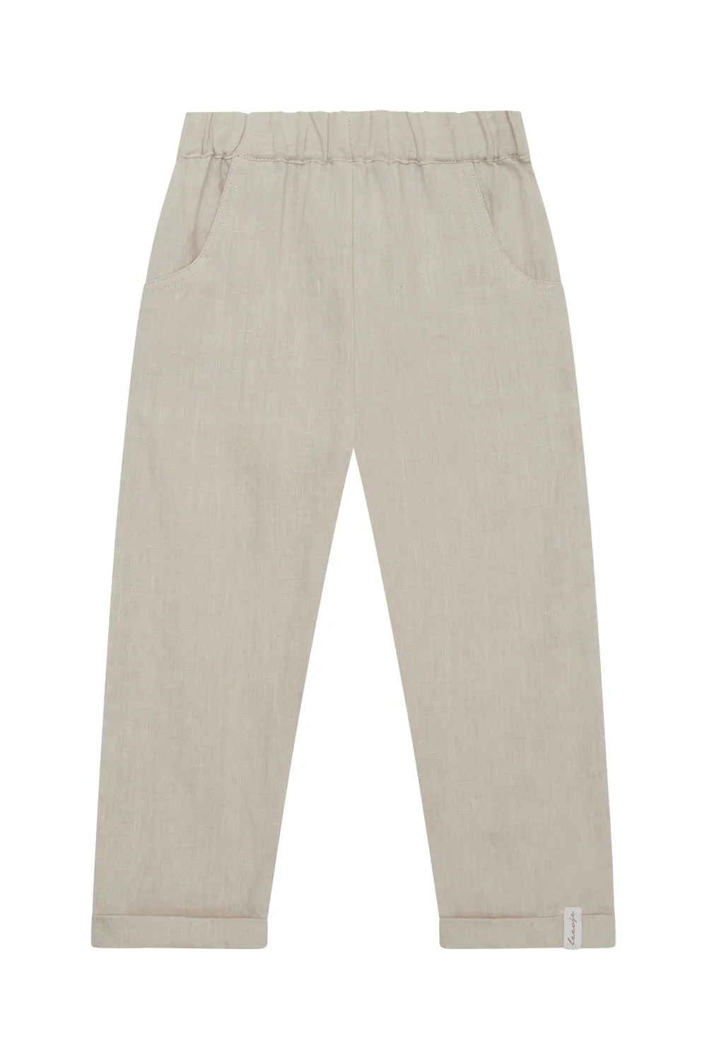 Unisex Leinenhose 'sand'