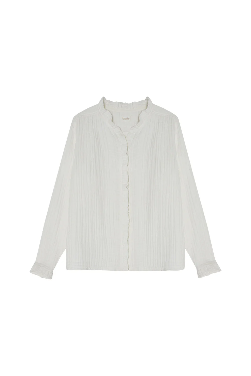 Mini-Me Musselinbluse 'white' für Frauen