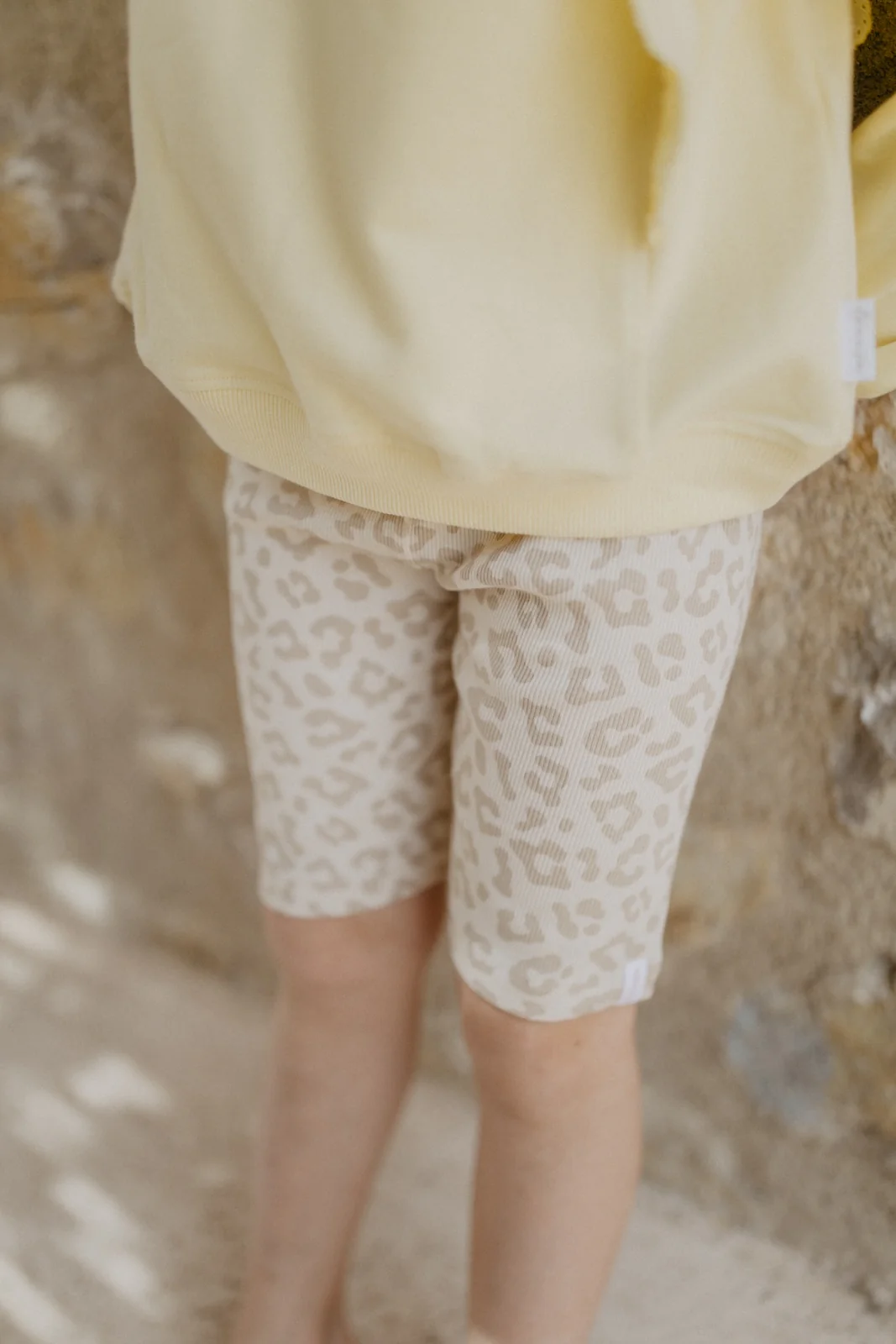 Kurze Leggings 'leo' aus Bio-Baumwolle