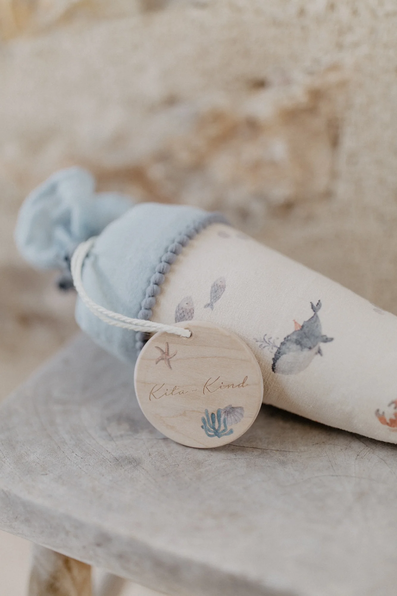 Schultütenanhänger 'Kita-Kind'