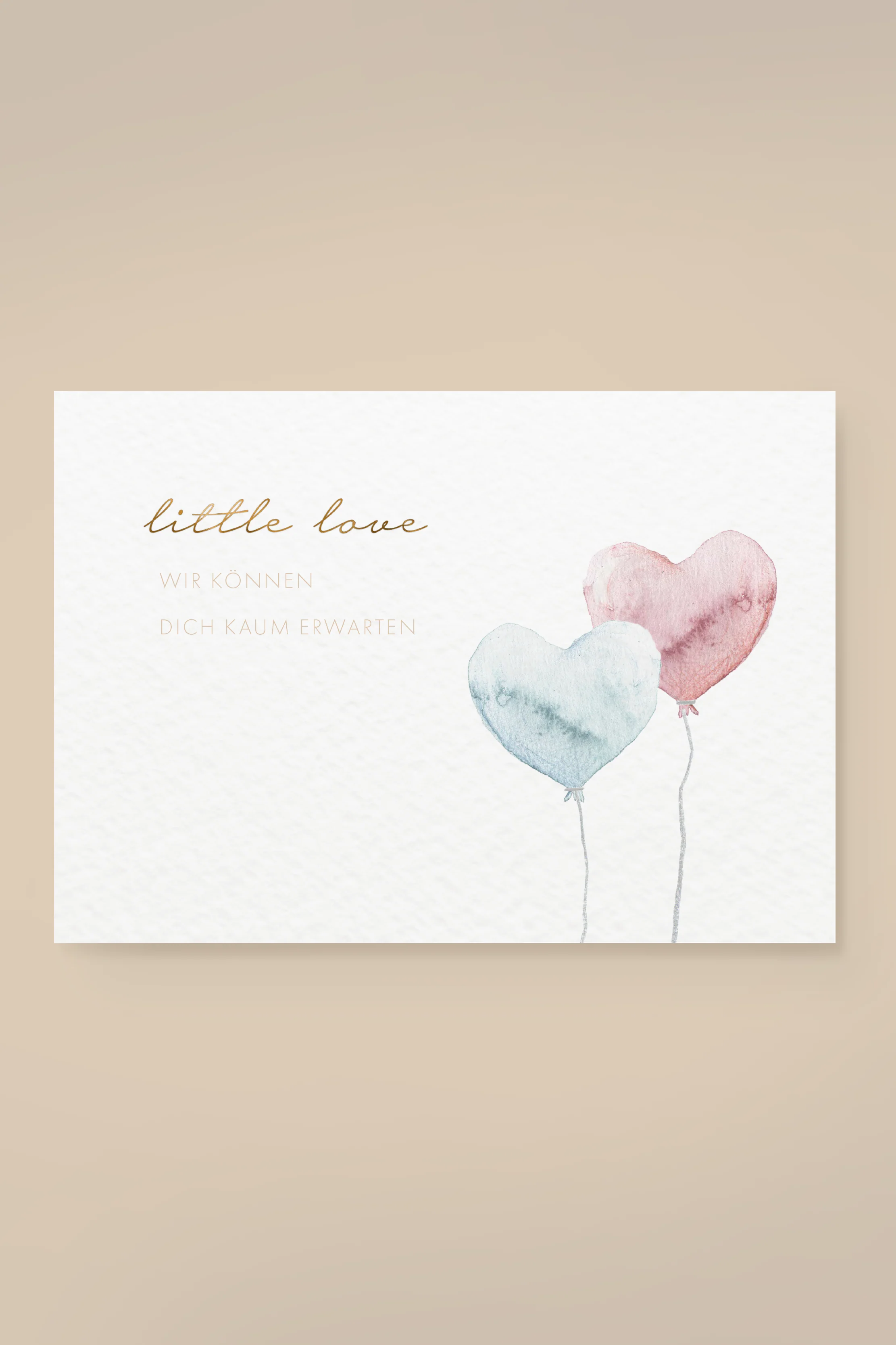Postkarte 'little love'