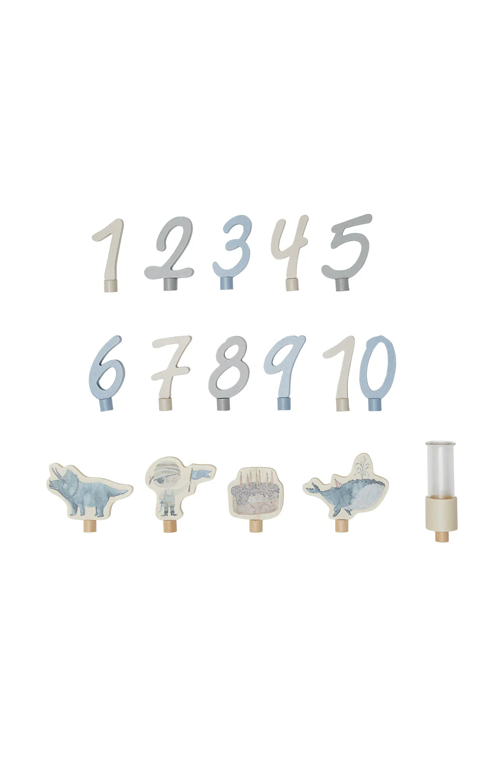 Zusatz Set Geburtstagskranz 'blue'