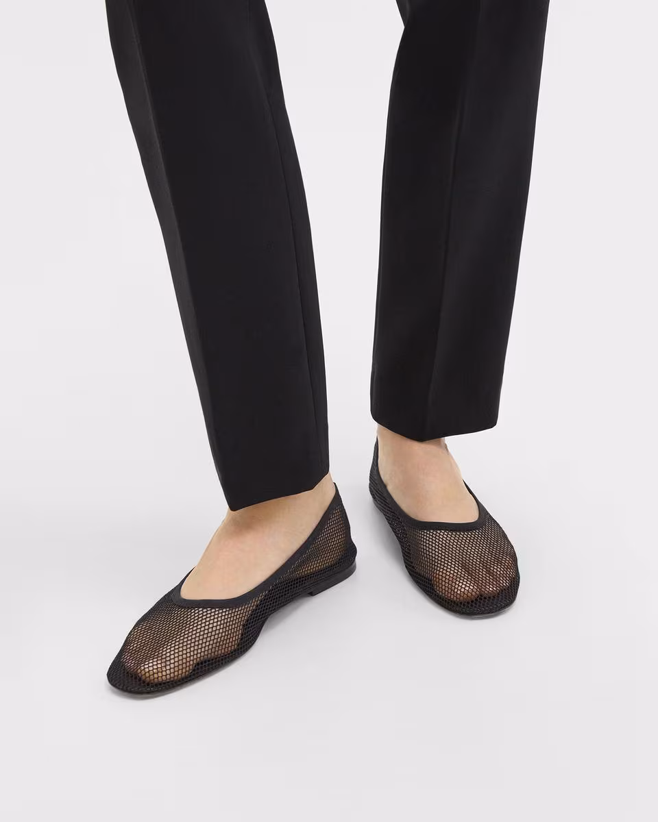 Ballet Flat in Mesh