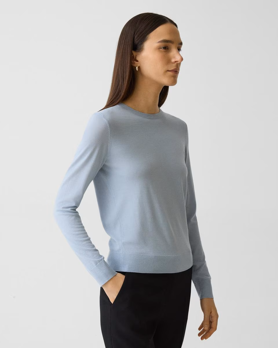 Crewneck Sweater in Regal Wool