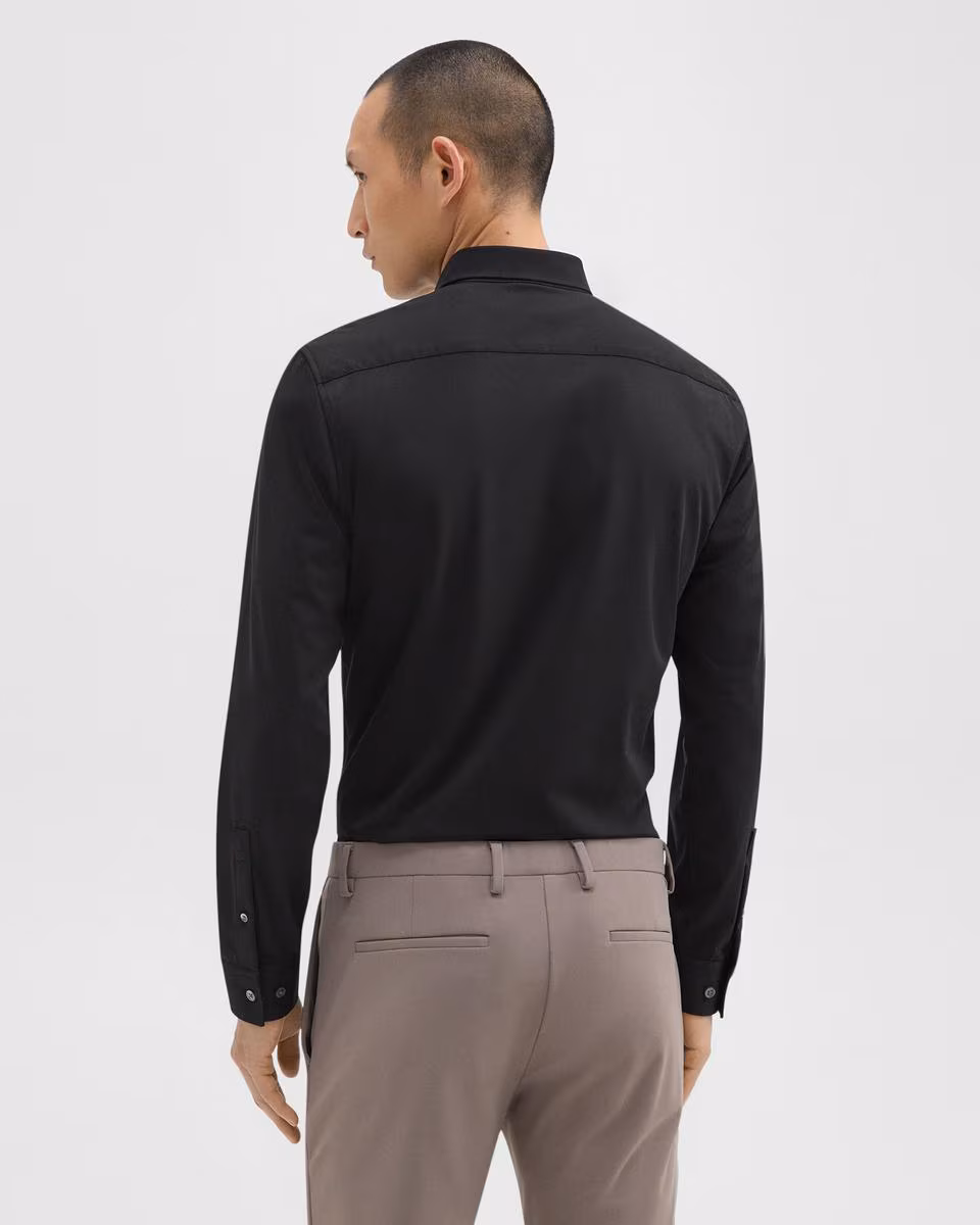 Sylvain Shirt in Structure Knit