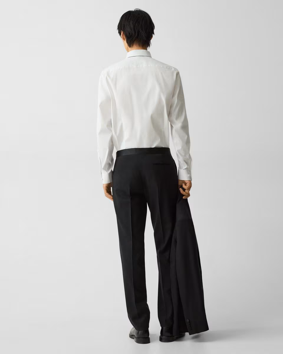 Mayer Tuxedo Pant in Stretch Wool