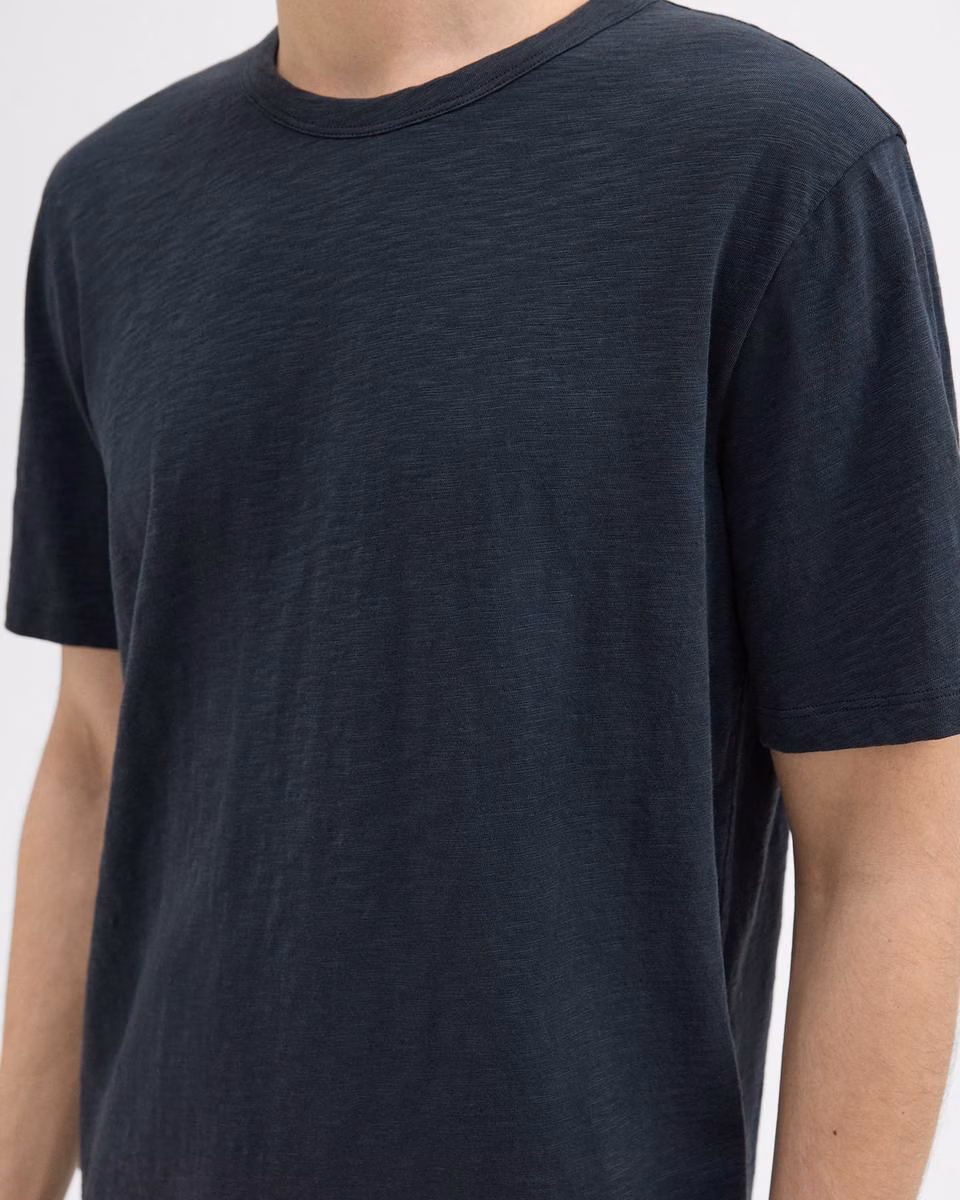 Essential Tee in Cosmos Slub Cotton