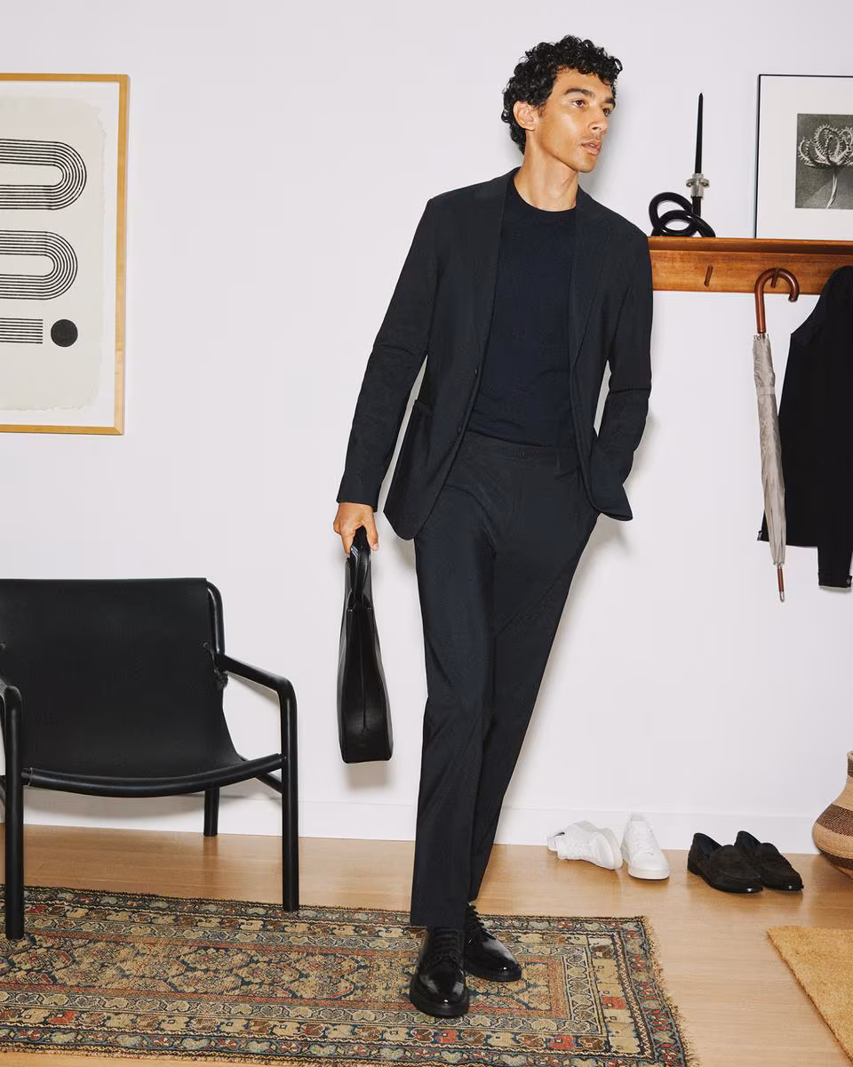 Clinton Blazer in Precision Ponte