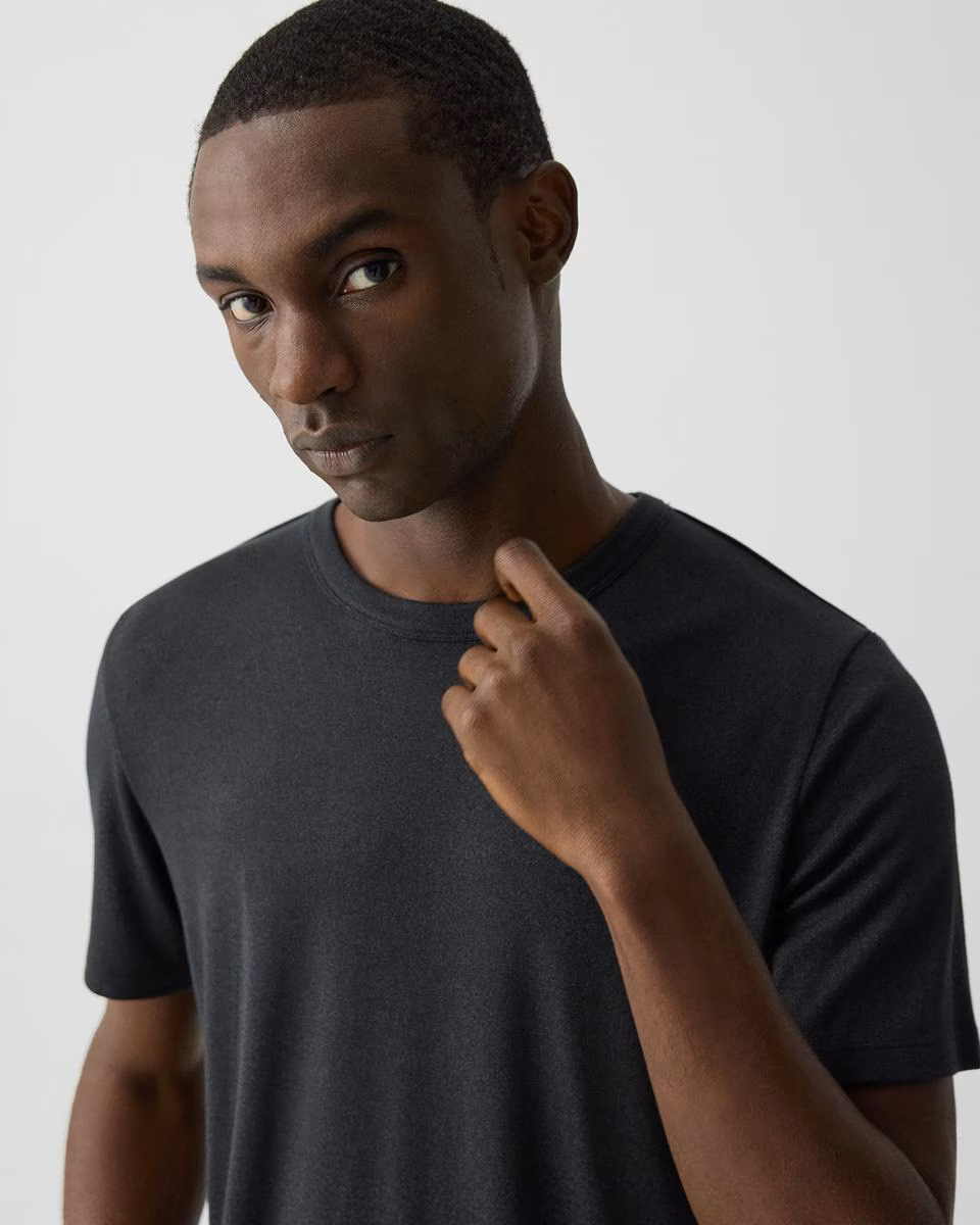 Essential Tee in Anemone Modal Jersey