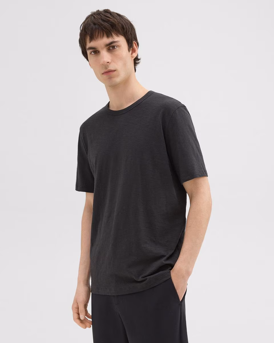 Essential Tee in Cosmos Slub Cotton