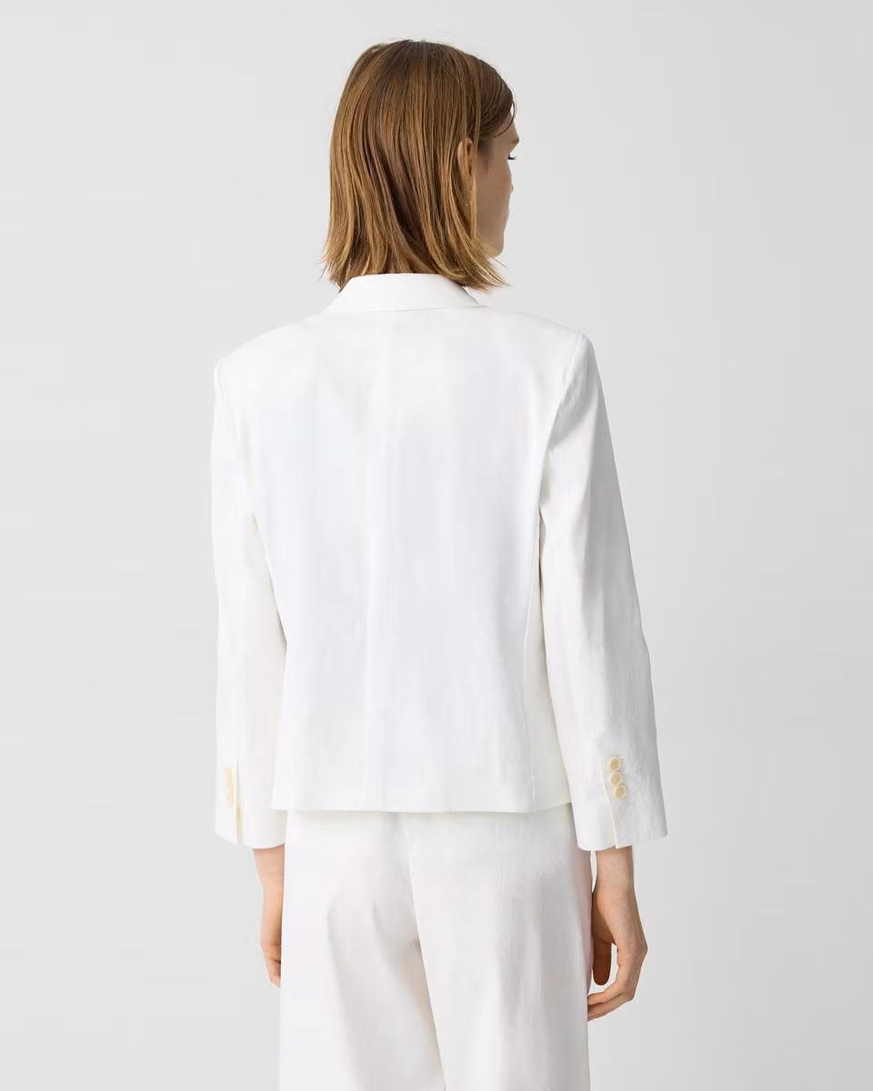Shrunken Blazer in Good Linen