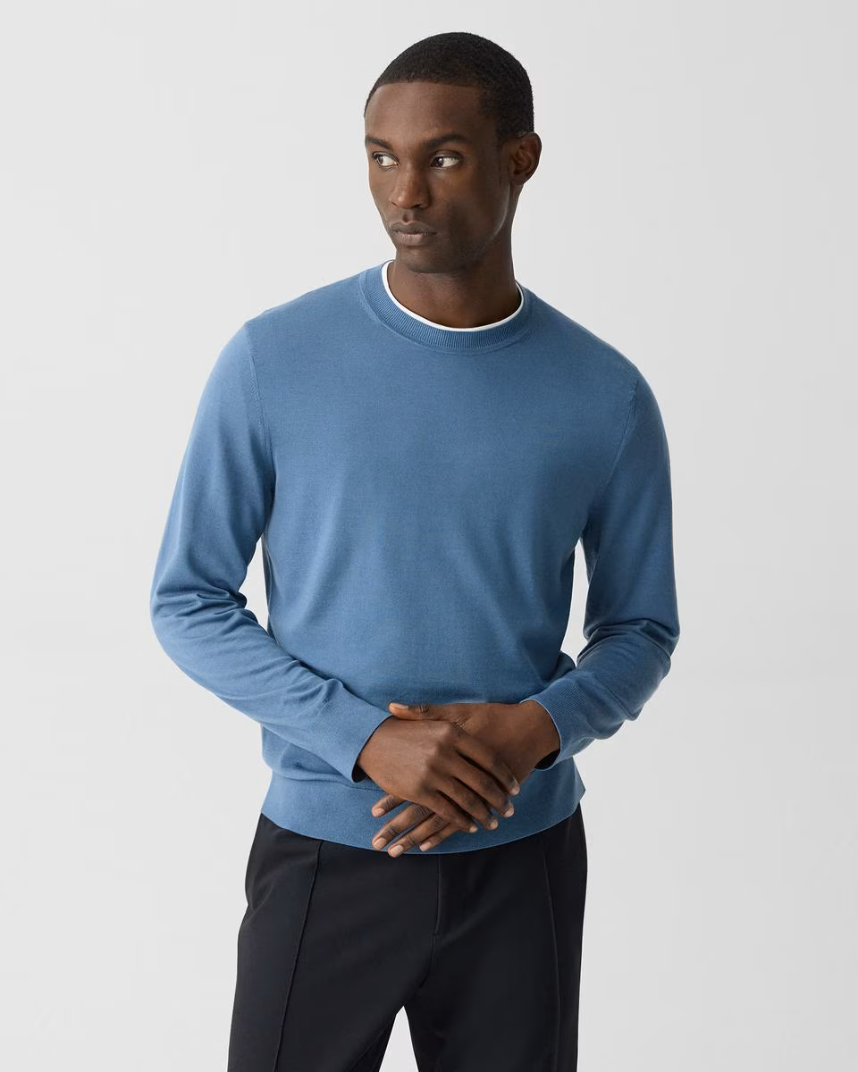 Crewneck Sweater in Regal Wool