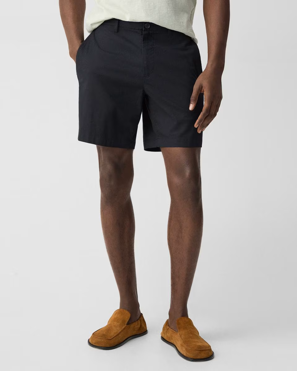 Zaine Short in Stretch Cotton