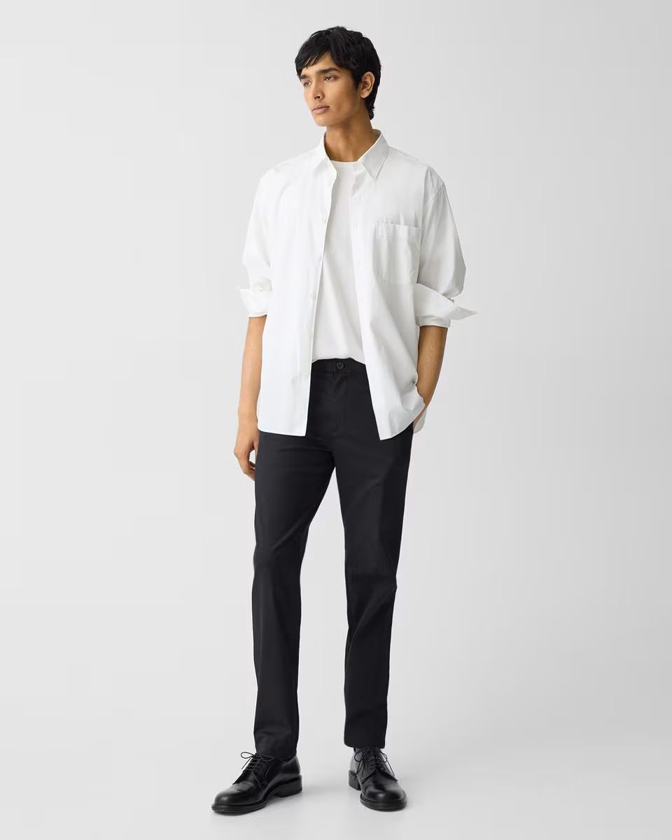 Zaine Pant in Stretch Cotton