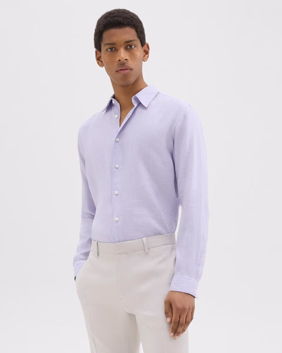 Irving Shirt in Relaxed Linen