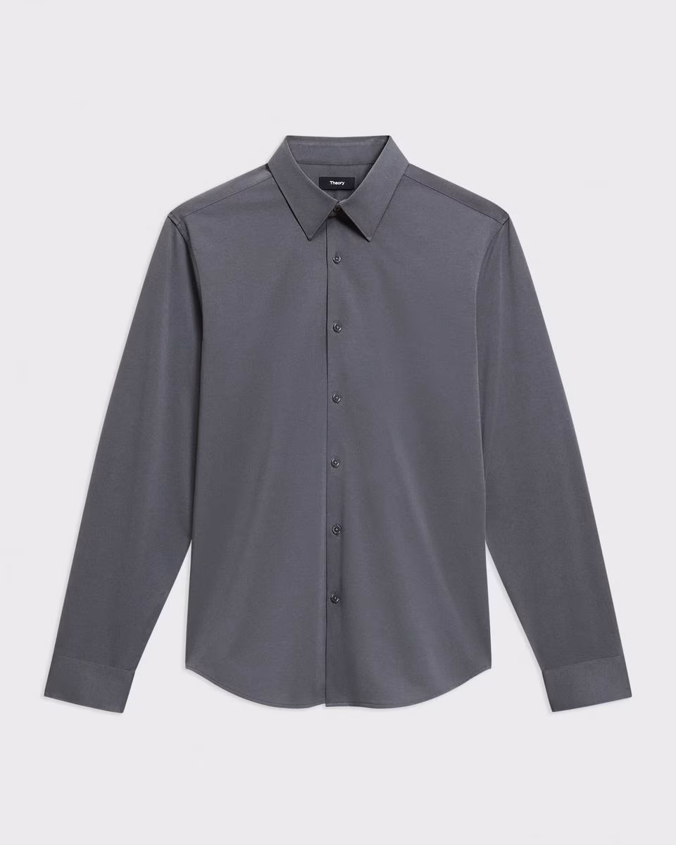 Sylvain Shirt in Structure Knit
